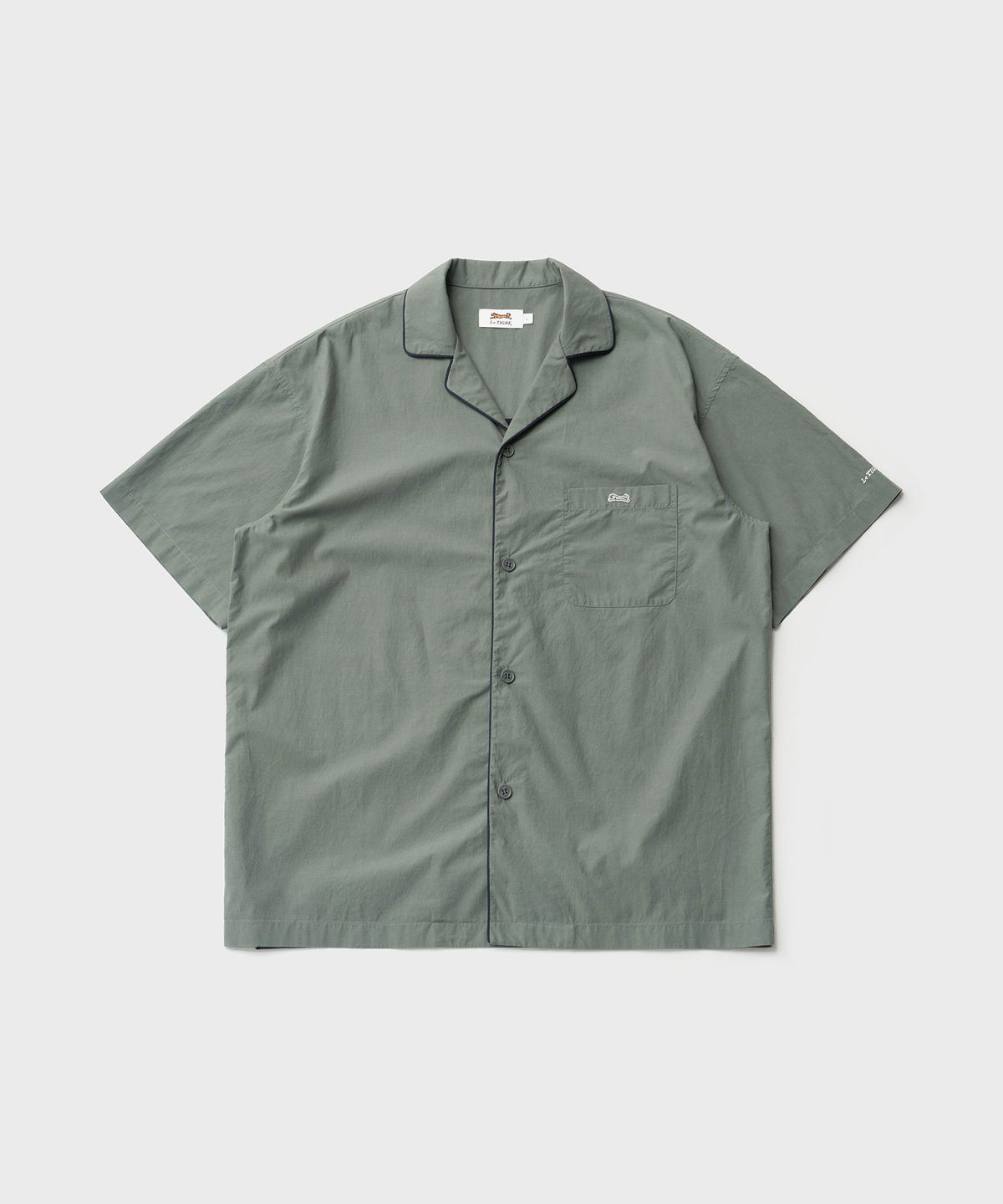 르티그레(LE TIGRE) Tencel Pajamas Shirt (Slate Gray)
