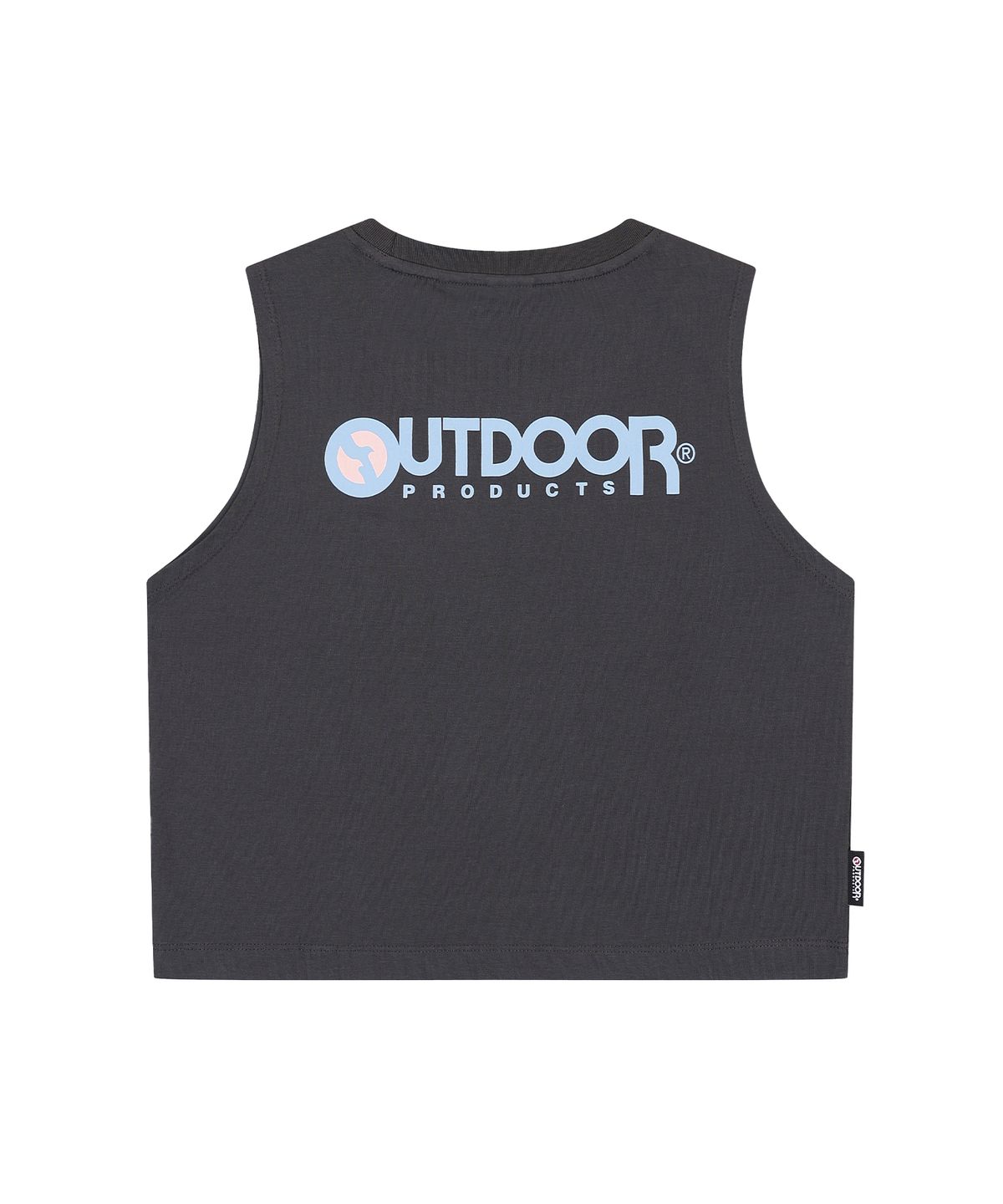 아웃도어 프로덕츠(OUTDOOR PRODUCTS) W BASIC LOGO SLEEVELESS (CHARCOAL)