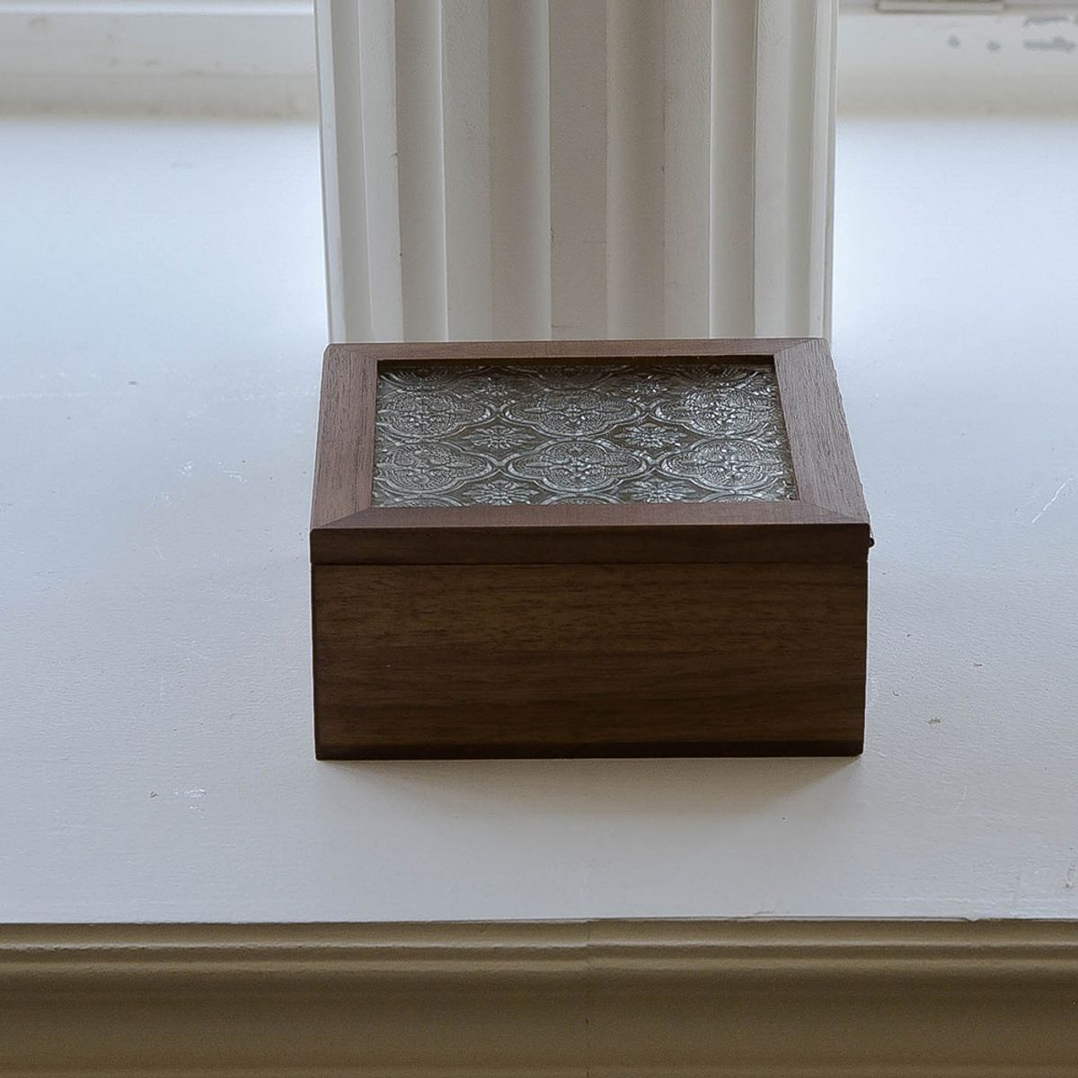 레트로핑거(RETROFINGER) 스퀘어 플로라 미니보석함 - 3Color #Square flora mini jewelry box