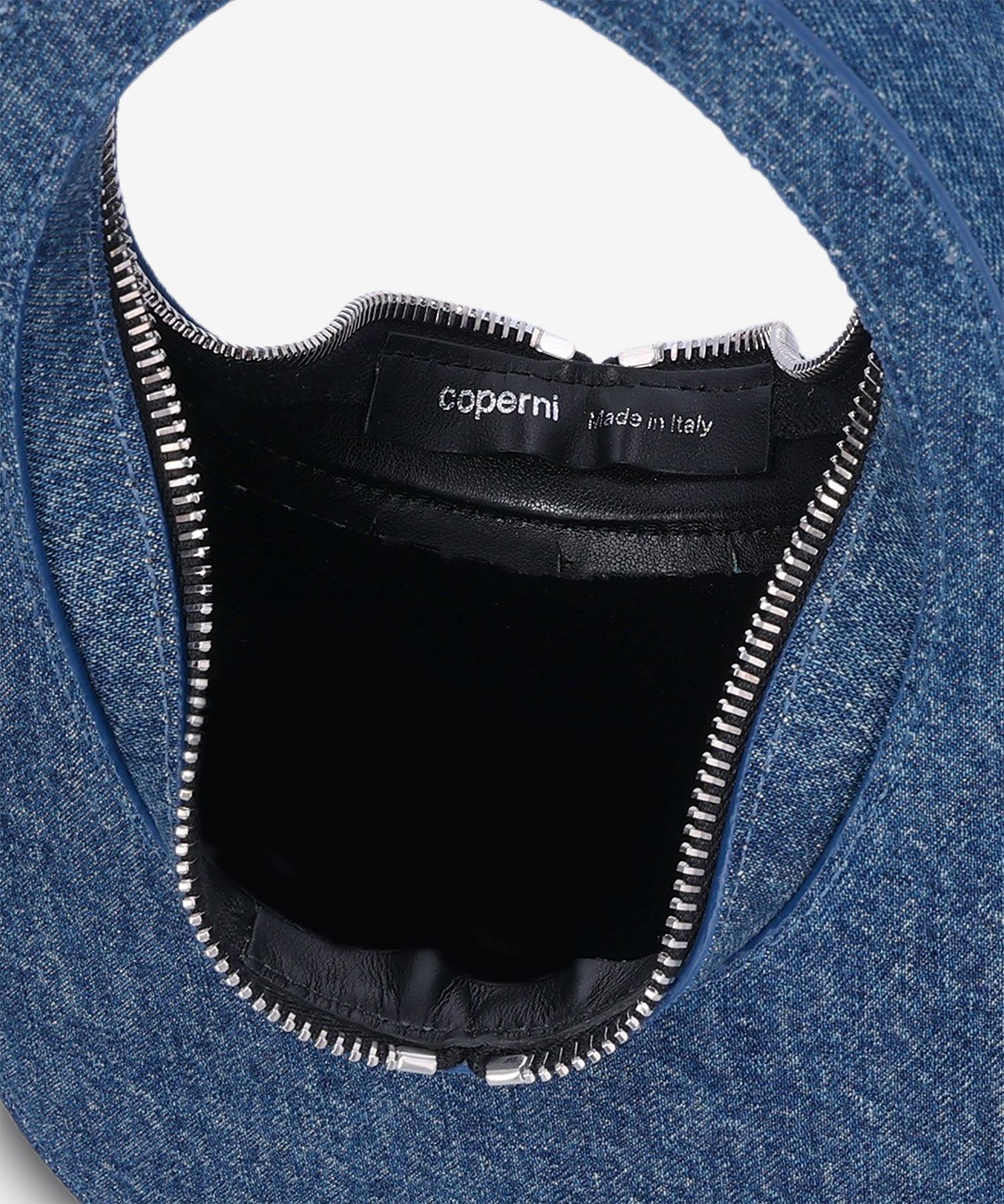 MUSINSA | COPERNI Mini Denim Swipe Tote Bag - Blue Vintage