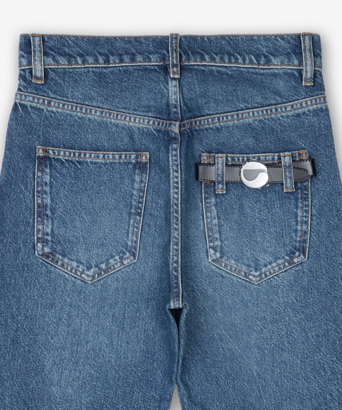 코페르니(COPERNI) 스트레이트 데님 팬츠 - 블루 빈티지 / COPP78F2022BLU