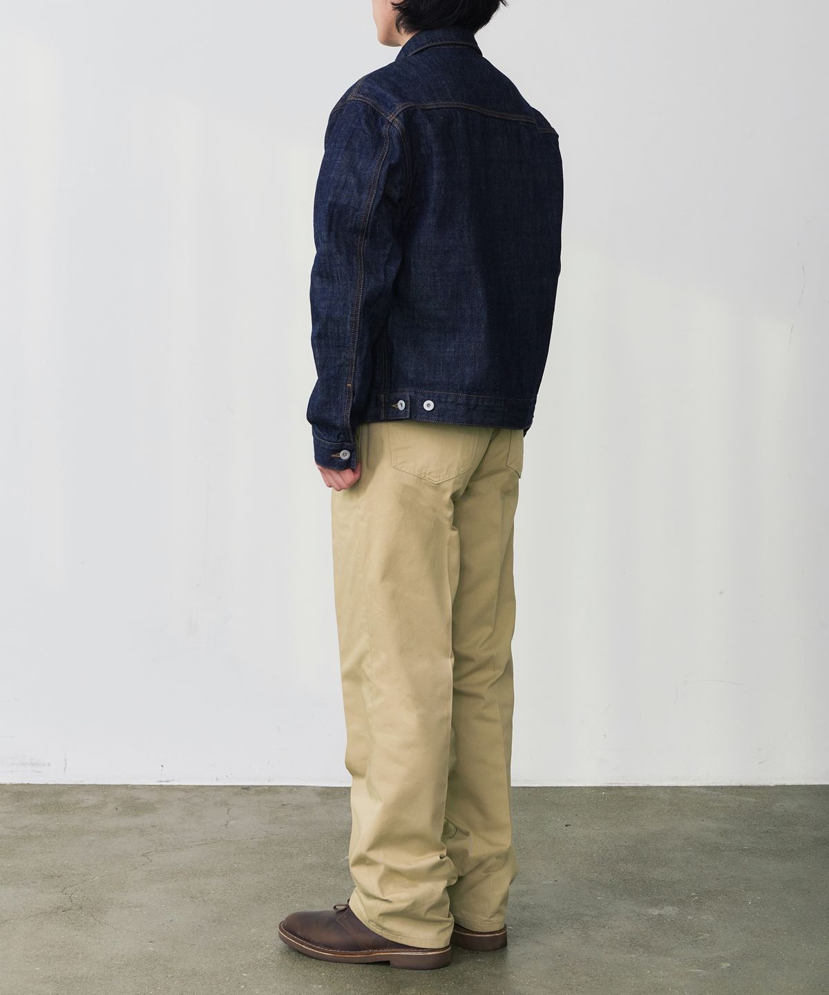 덴메이드(DENMADE) DEN0661 wide chino pants (beige)