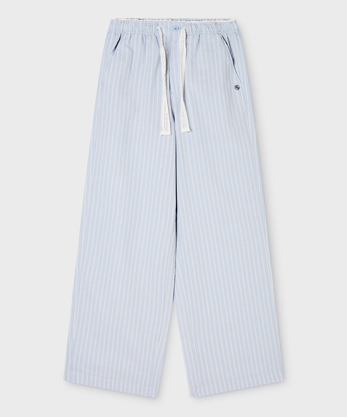 후아유(WHO.A.U) Seersucker Stripe Pants / WHTAG2431F