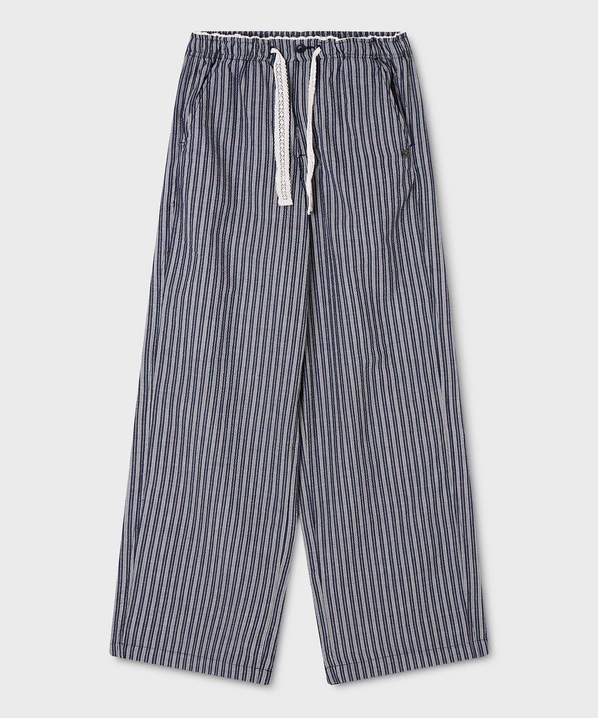 후아유(WHO.A.U) Seersucker Stripe Pants / WHTAG2431F
