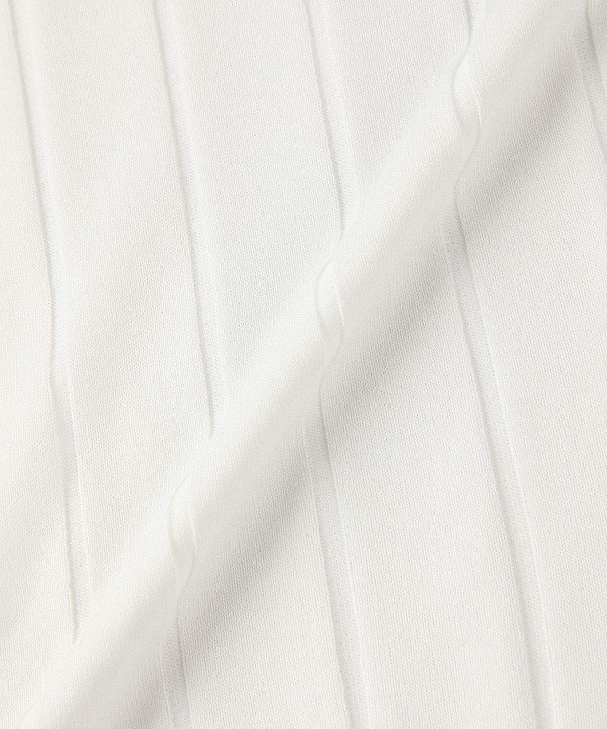 빠니깔레(PANICALE) 화이트 스트라이프 조니 칼라 폴로 니트