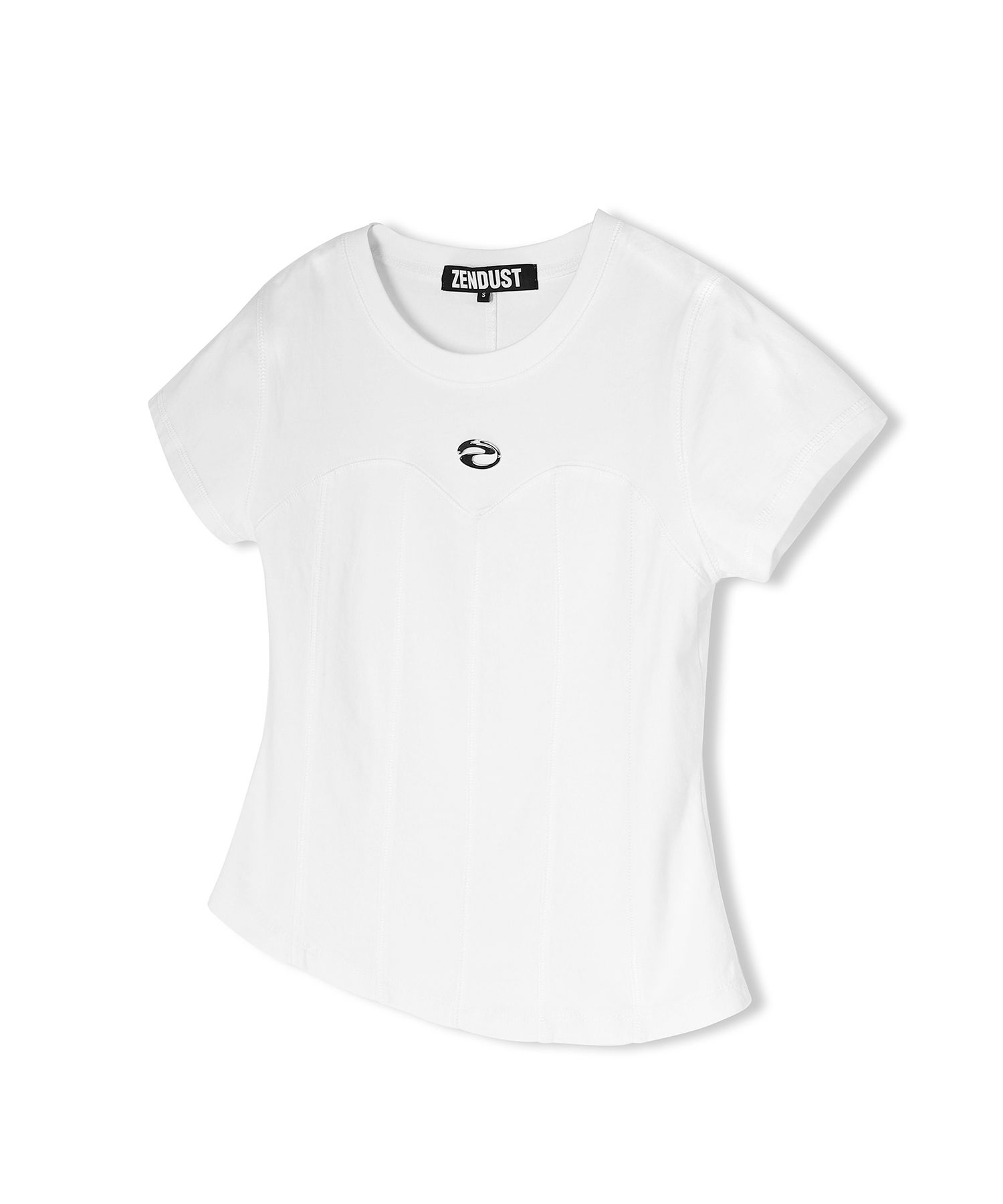 【ZENDUST】★Wonder Corset Short-sleeve Tシャツ MUSINSA公式 | ZENDUST Wonder Corset Short-sleeve BLACK