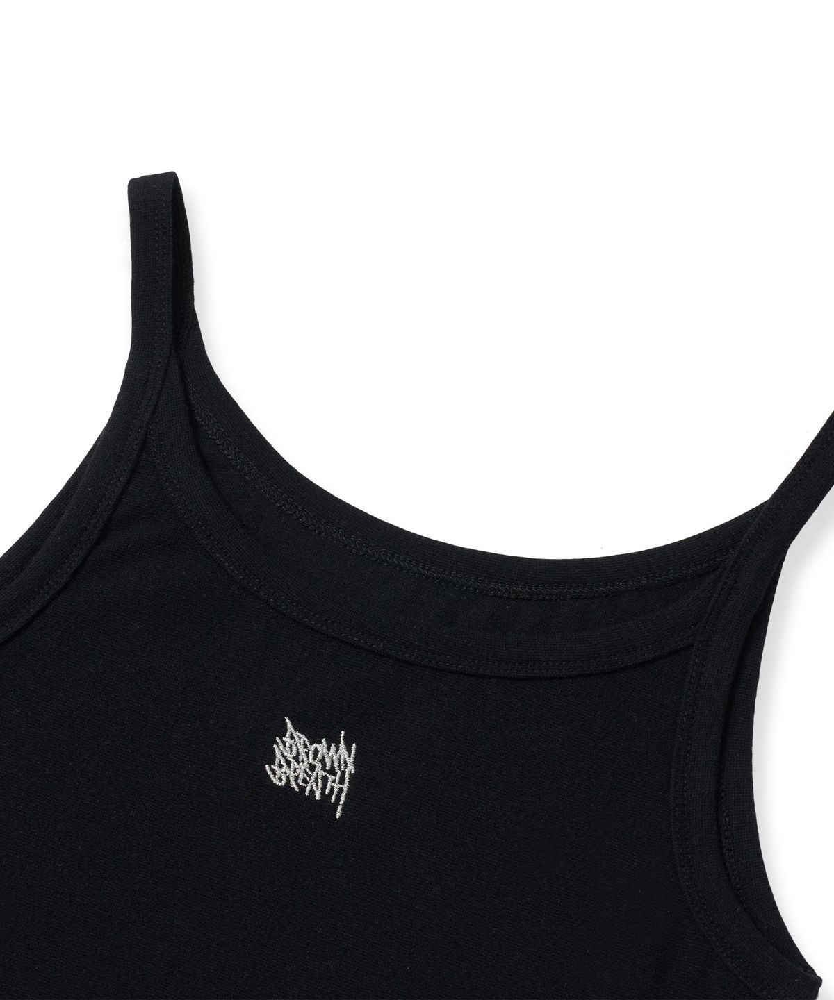 브라운브레스(BROWNBREATH) W TAG BASIC SLEEVELESS - BLACK