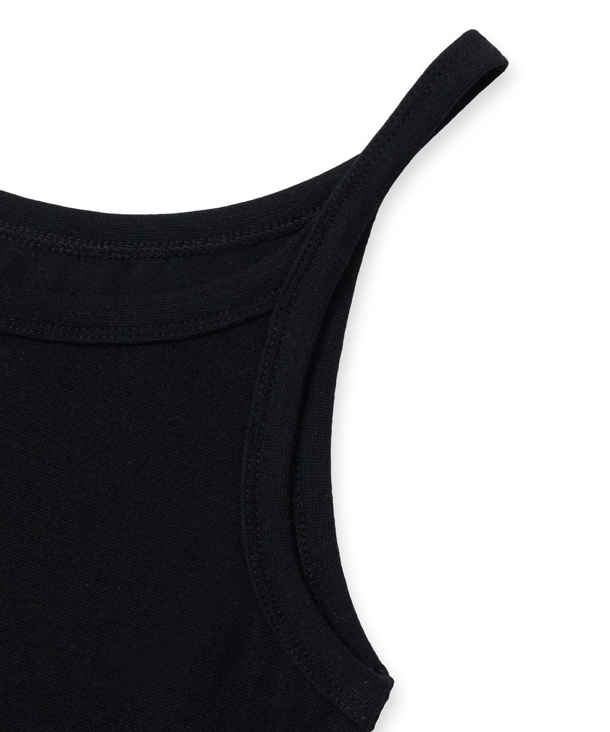브라운브레스(BROWNBREATH) W TAG BASIC SLEEVELESS - BLACK