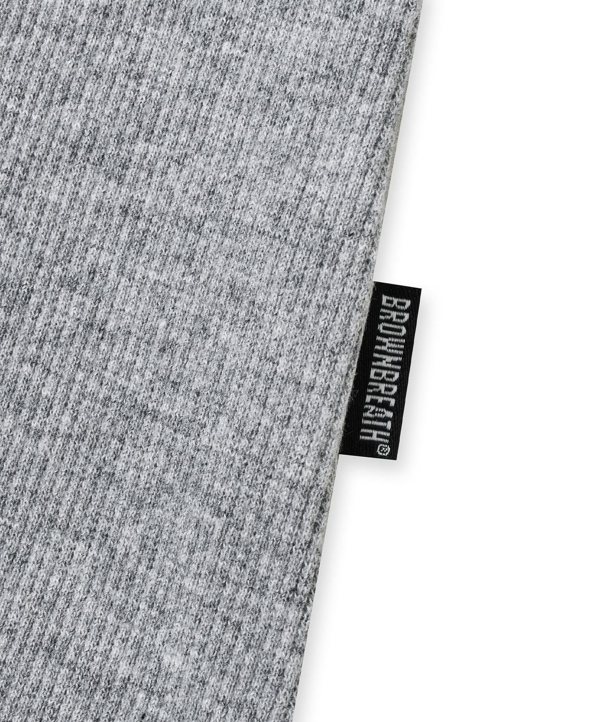 브라운브레스(BROWNBREATH) W TAG FRICE SLEEVELESS - MELANGE GREY