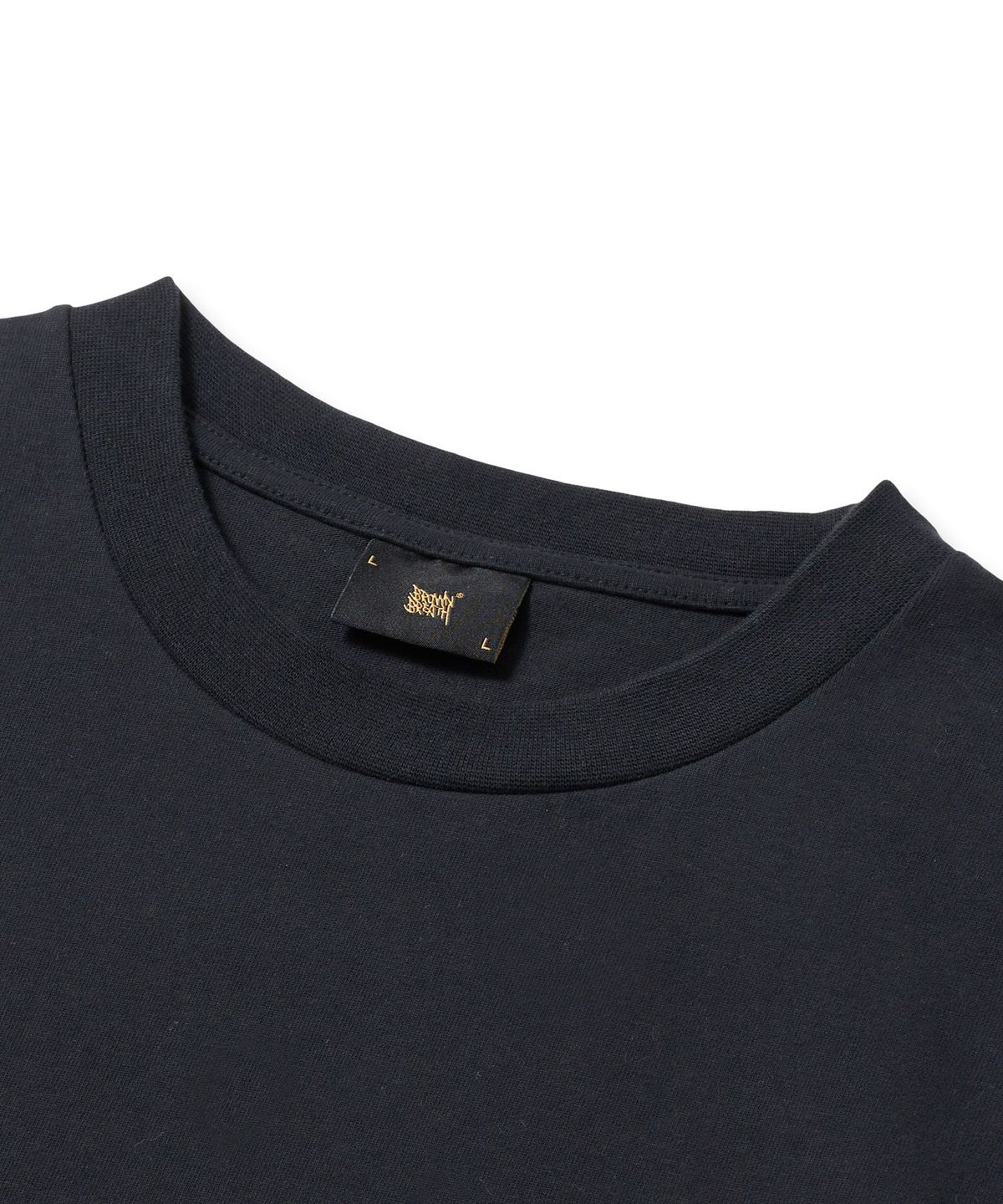 브라운브레스(BROWNBREATH) BELIEVE OVERFIT TEE - BLACK