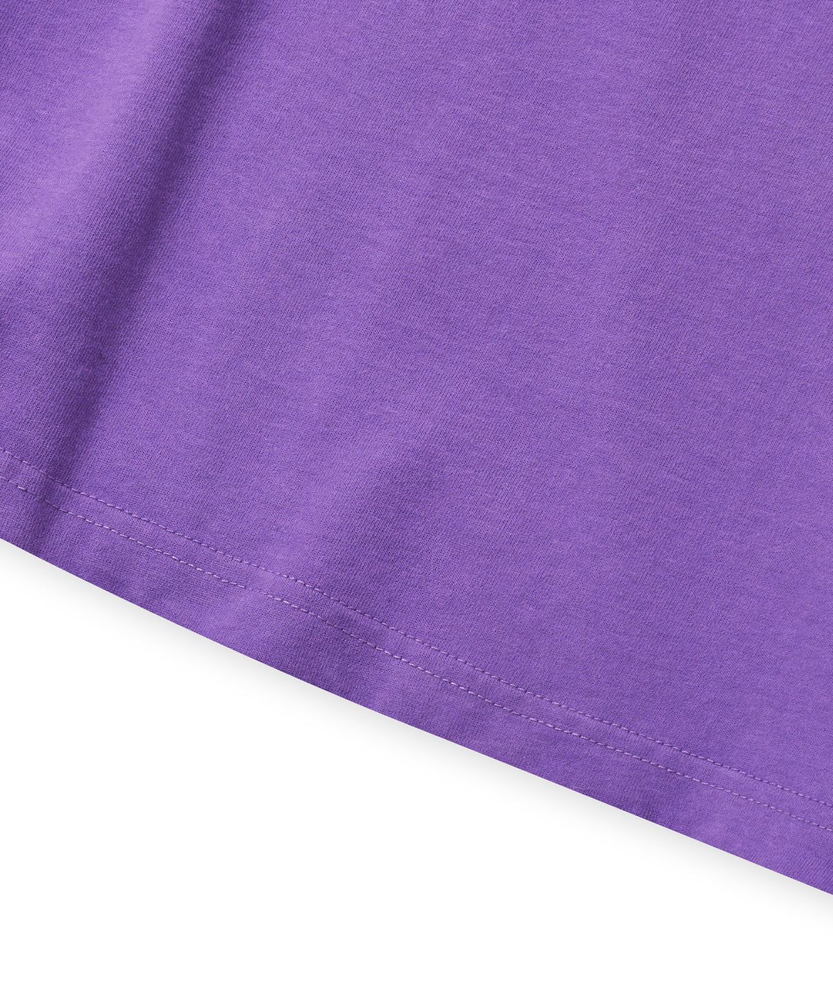 브라운브레스(BROWNBREATH) MESS-AGE OVERFIT TEE - PURPLE