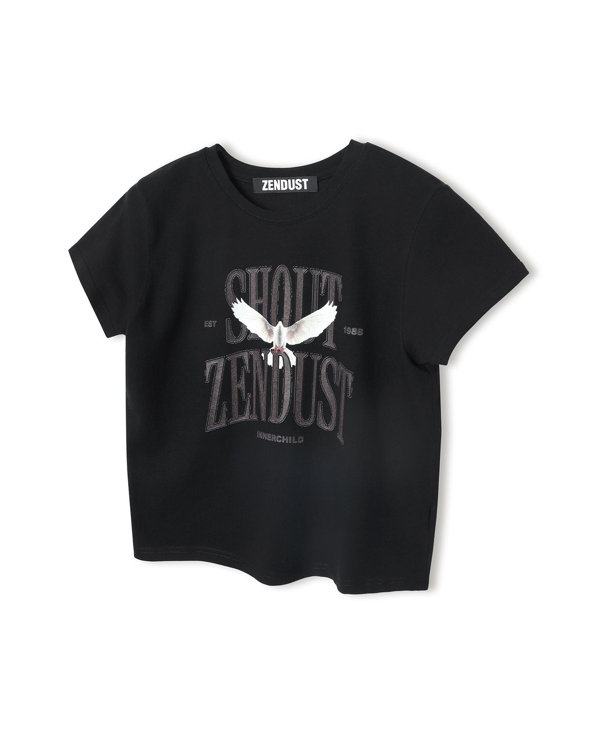 젠더스트(ZENDUST) Pigeon T-shirt PIGMENT GREY