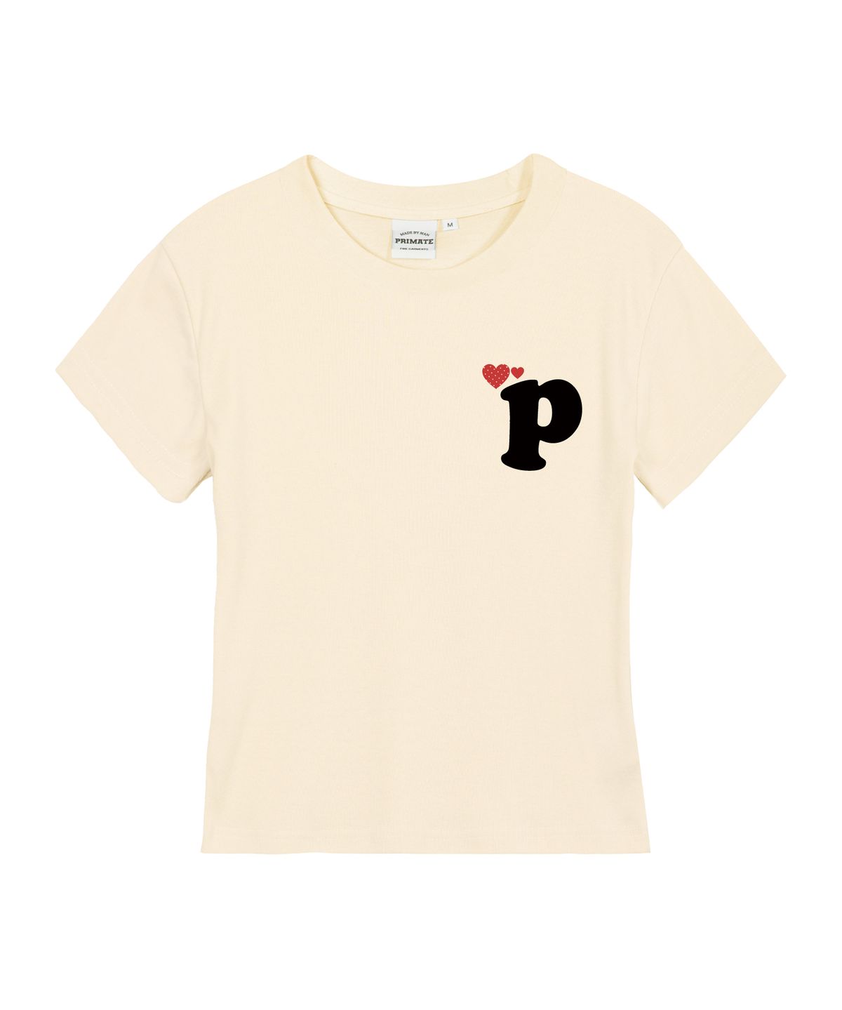 프라임에이트(PRIMATE) HEART P 여성 슬림핏 반팔티셔츠 5 COLORS