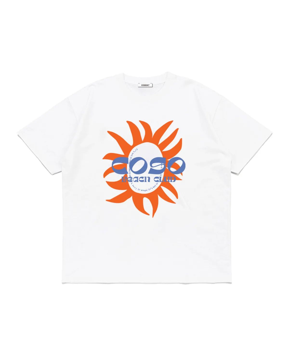 코소(COSO) 코소 비치 클럽 티셔츠 (BLACK)