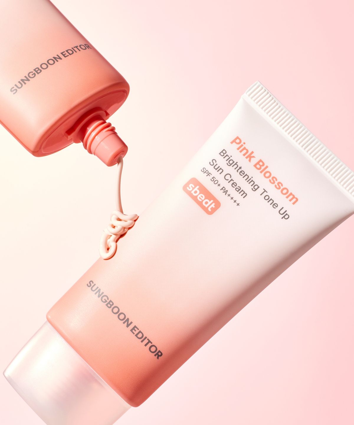 성분에디터(SUNGBOONEDITOR) 핑크 블라썸 브라이트닝 톤업 선크림 50ml SPF 50+ PA+++