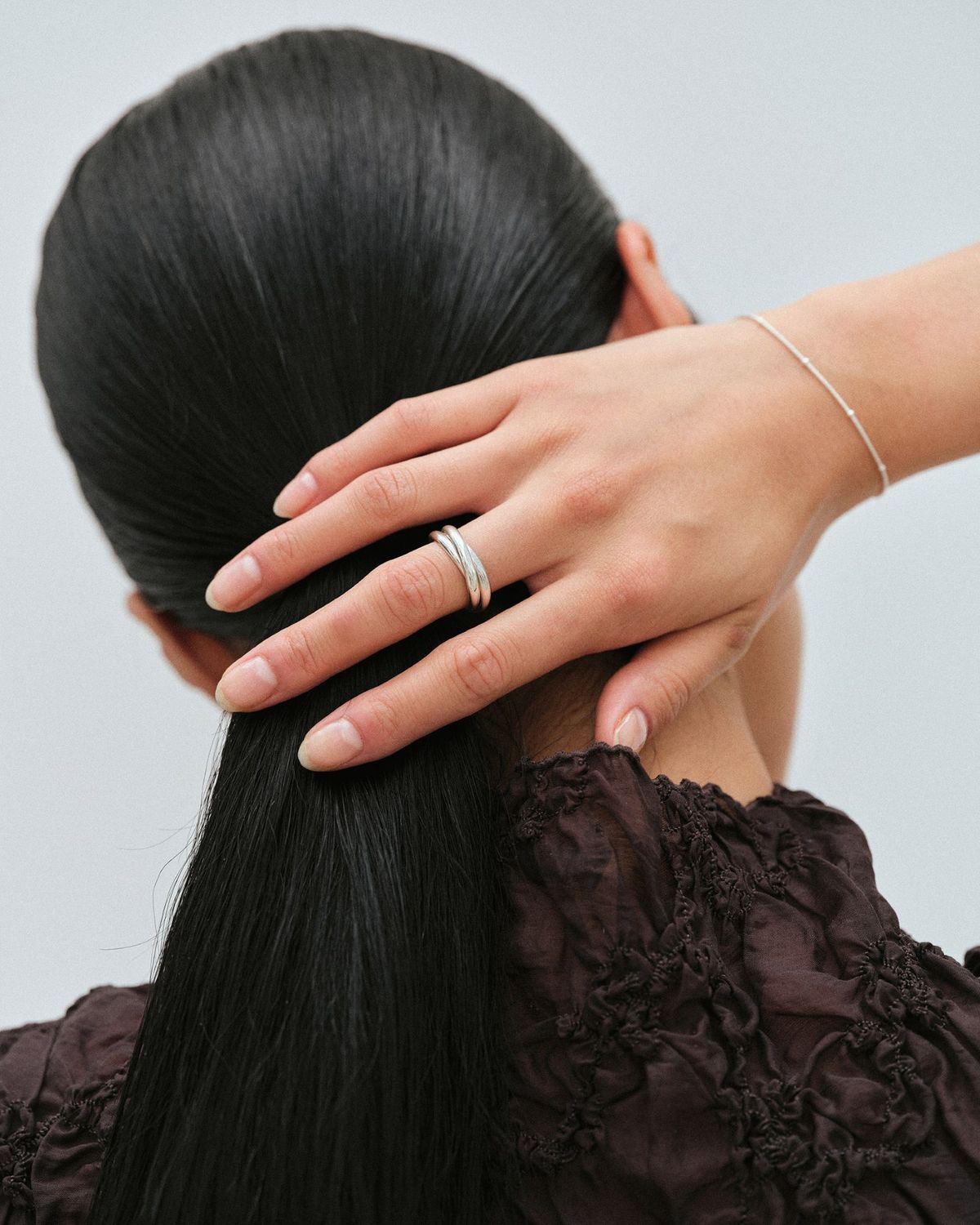 어나더레이어(ANOTHERLAYER) Triple Band Ring (silver925)