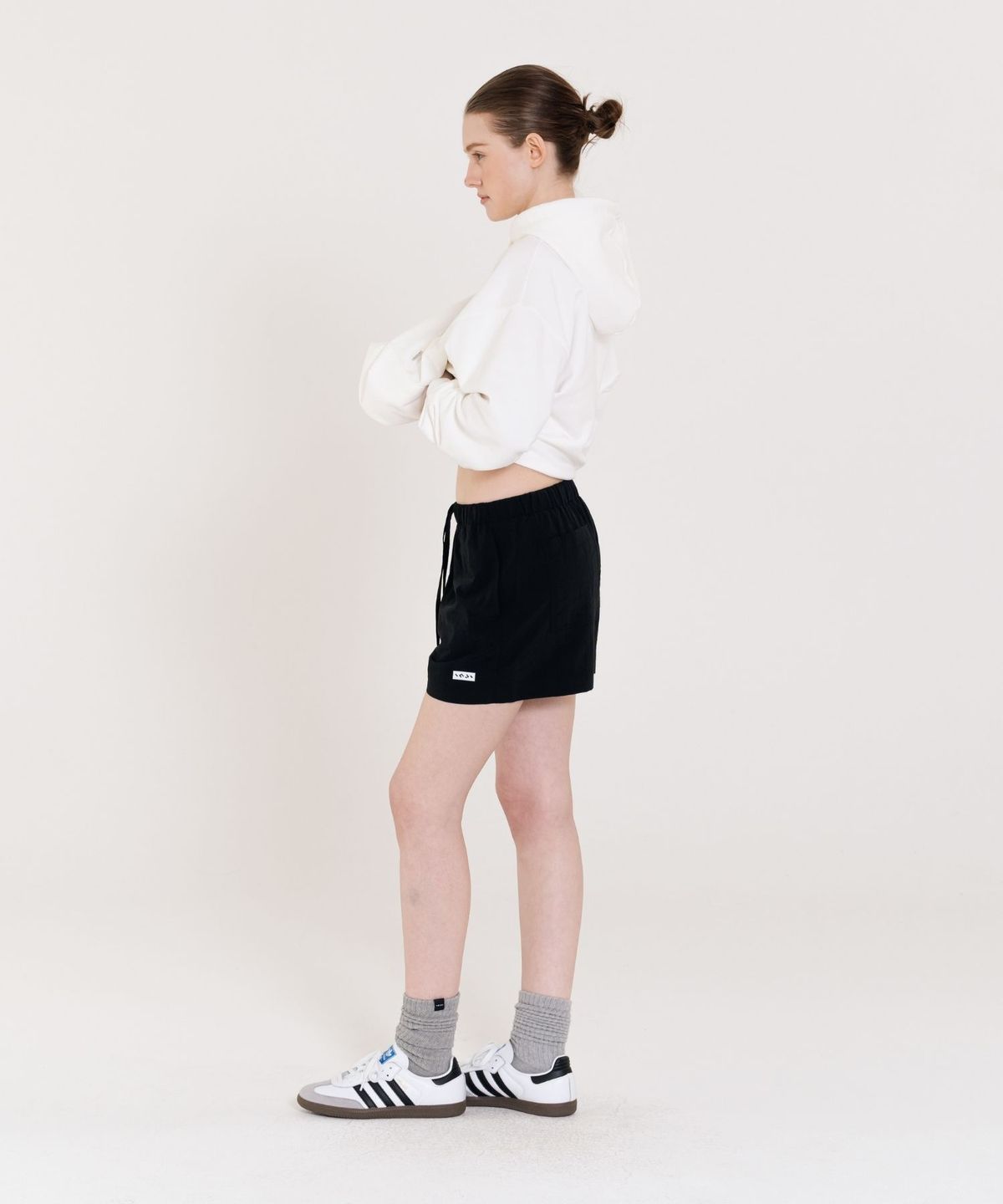 인지액티브(INJIACTIVE) Active Nylon Shorts 블랙