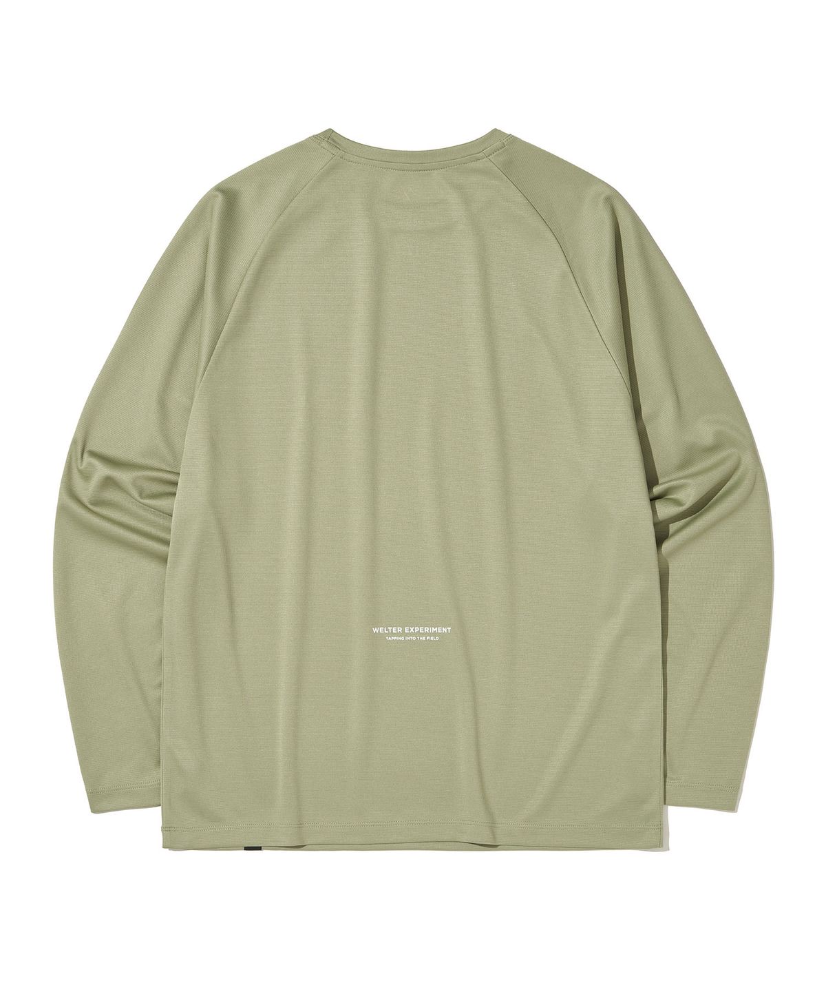 웰터 익스페리먼트(WELTER EXPERIMENT) BRISA RAGLAN LONG SLEEVES T-SHIRT_SAGE GREEN