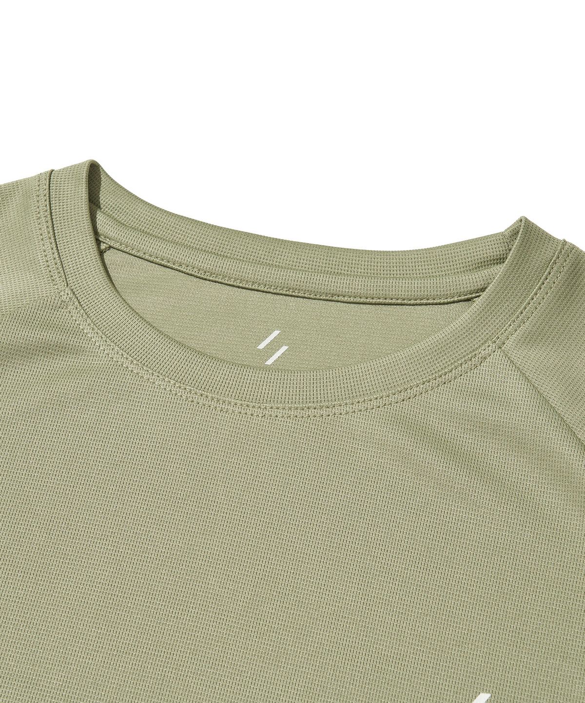 웰터 익스페리먼트(WELTER EXPERIMENT) BRISA RAGLAN LONG SLEEVES T-SHIRT_SAGE GREEN