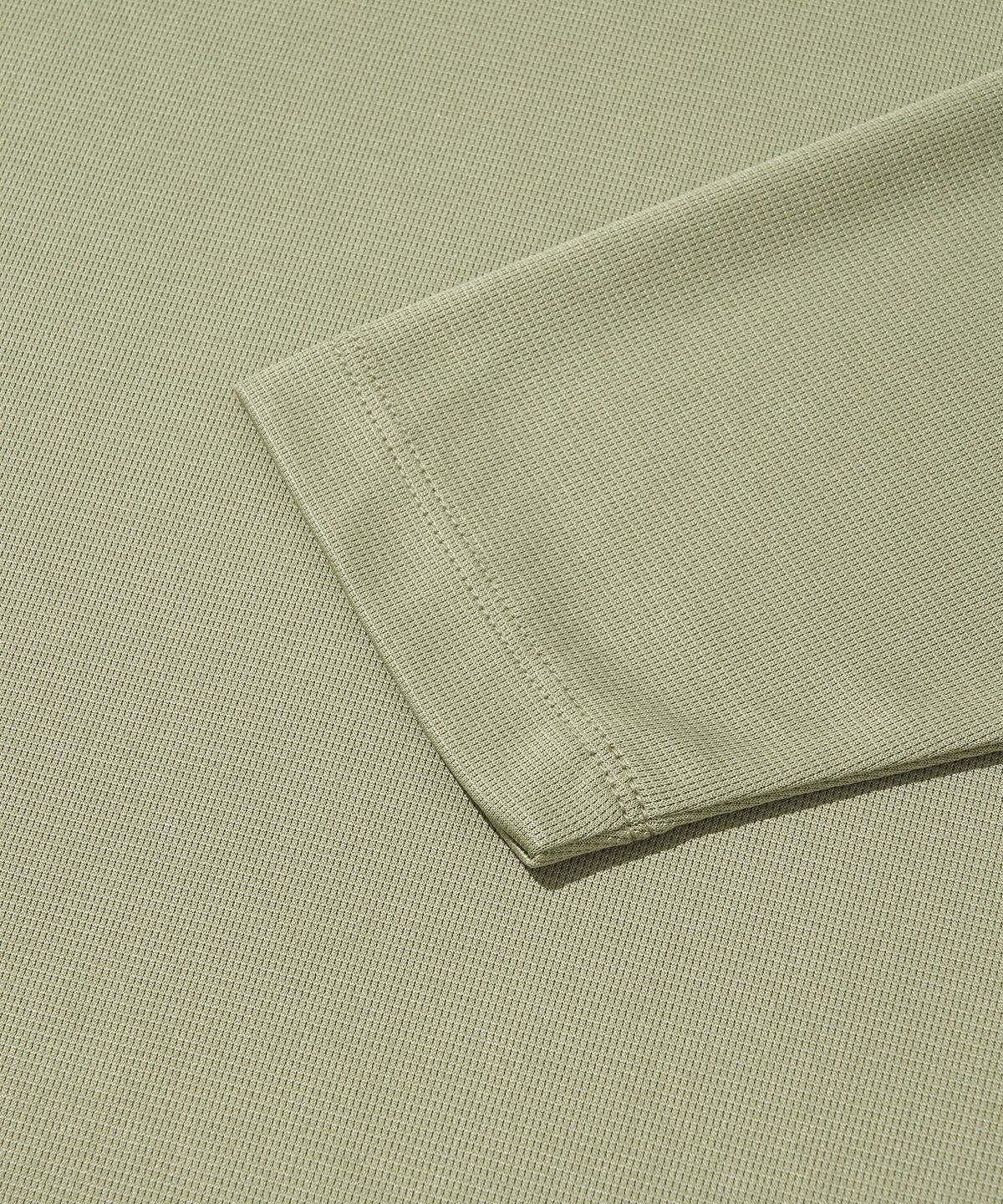 웰터 익스페리먼트(WELTER EXPERIMENT) BRISA RAGLAN LONG SLEEVES T-SHIRT_SAGE GREEN