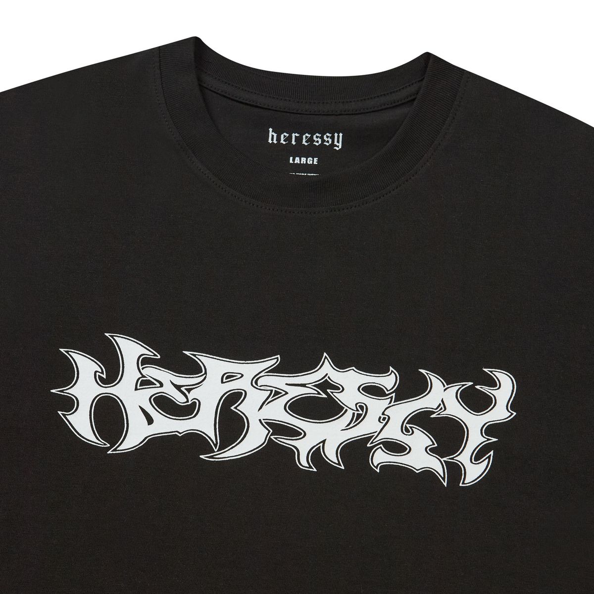 헤레시(HERESSY) LOGO HERESSY TEE BLACK