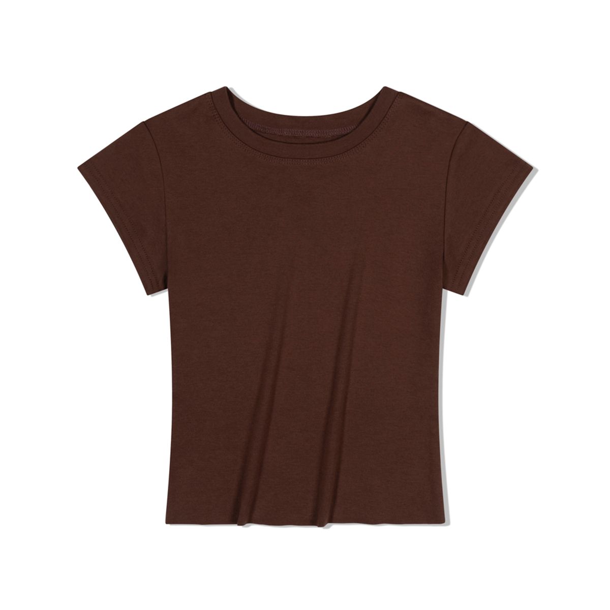 모아(MOAA) Ashline Tee (MELANGE GRAY)
