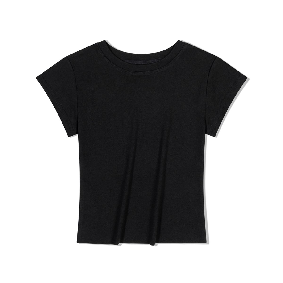 모아(MOAA) Ashline Tee (MELANGE GRAY)