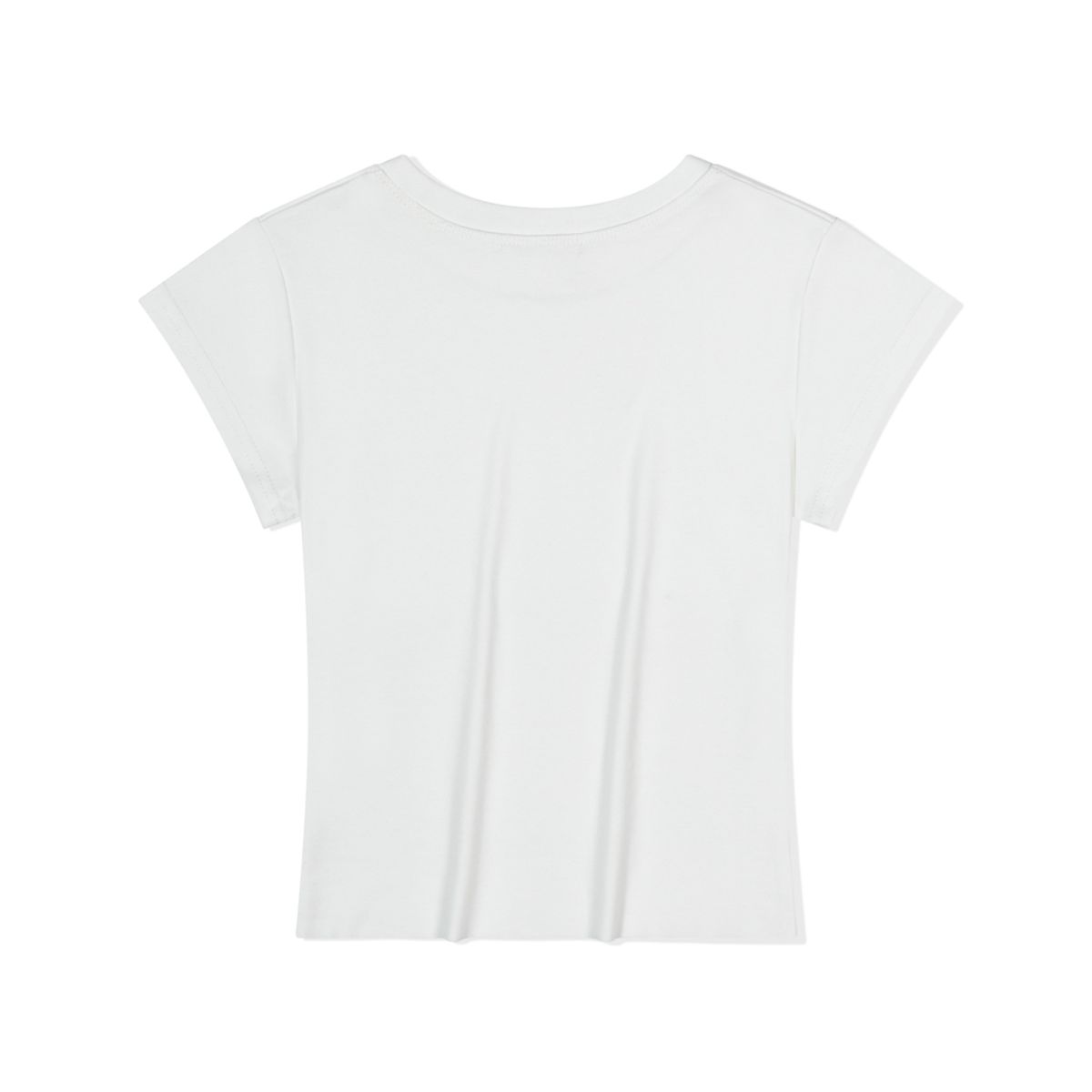 모아(MOAA) Ashline Tee (MELANGE GRAY)