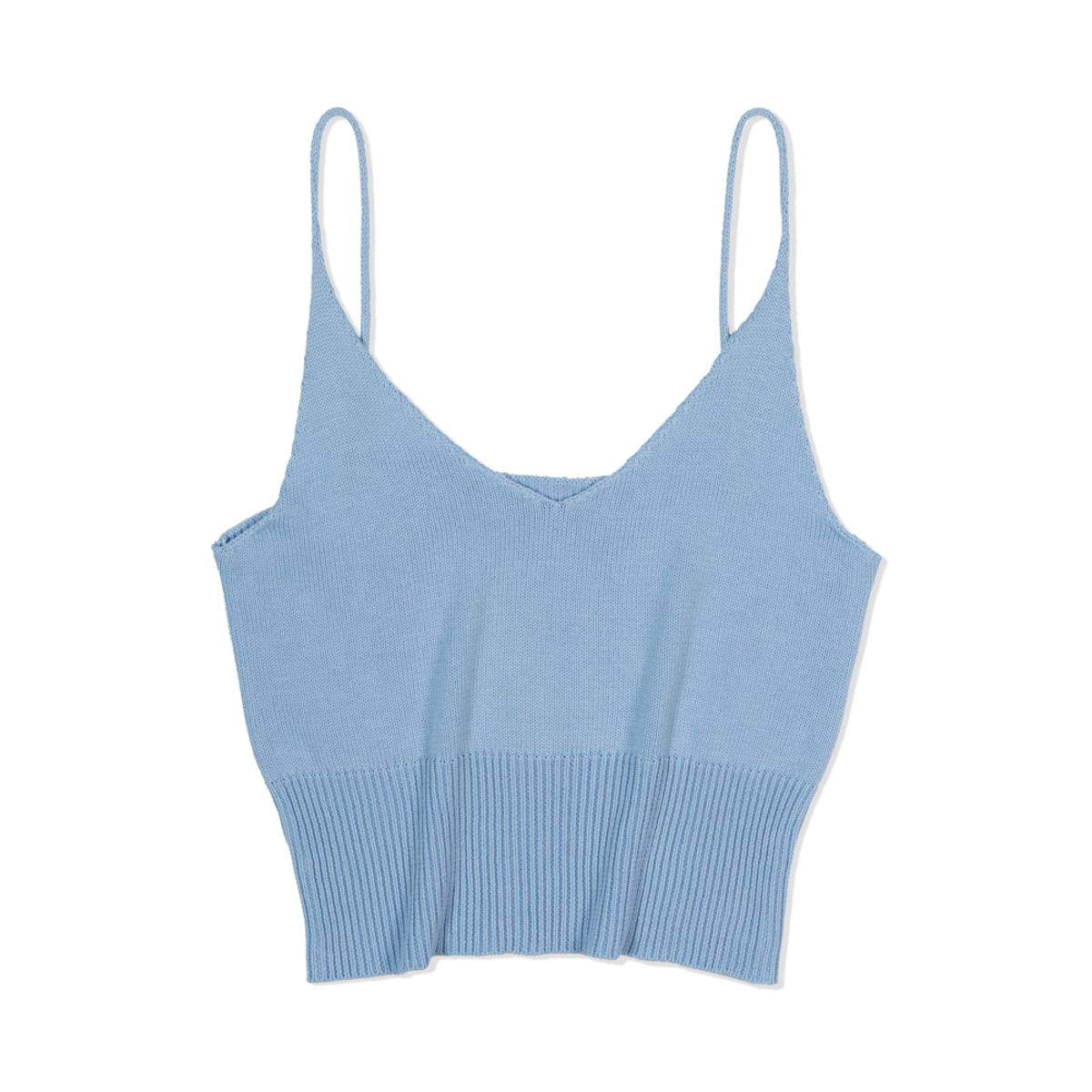 모아(MOAA) Ripple Knit Cami (SKY)