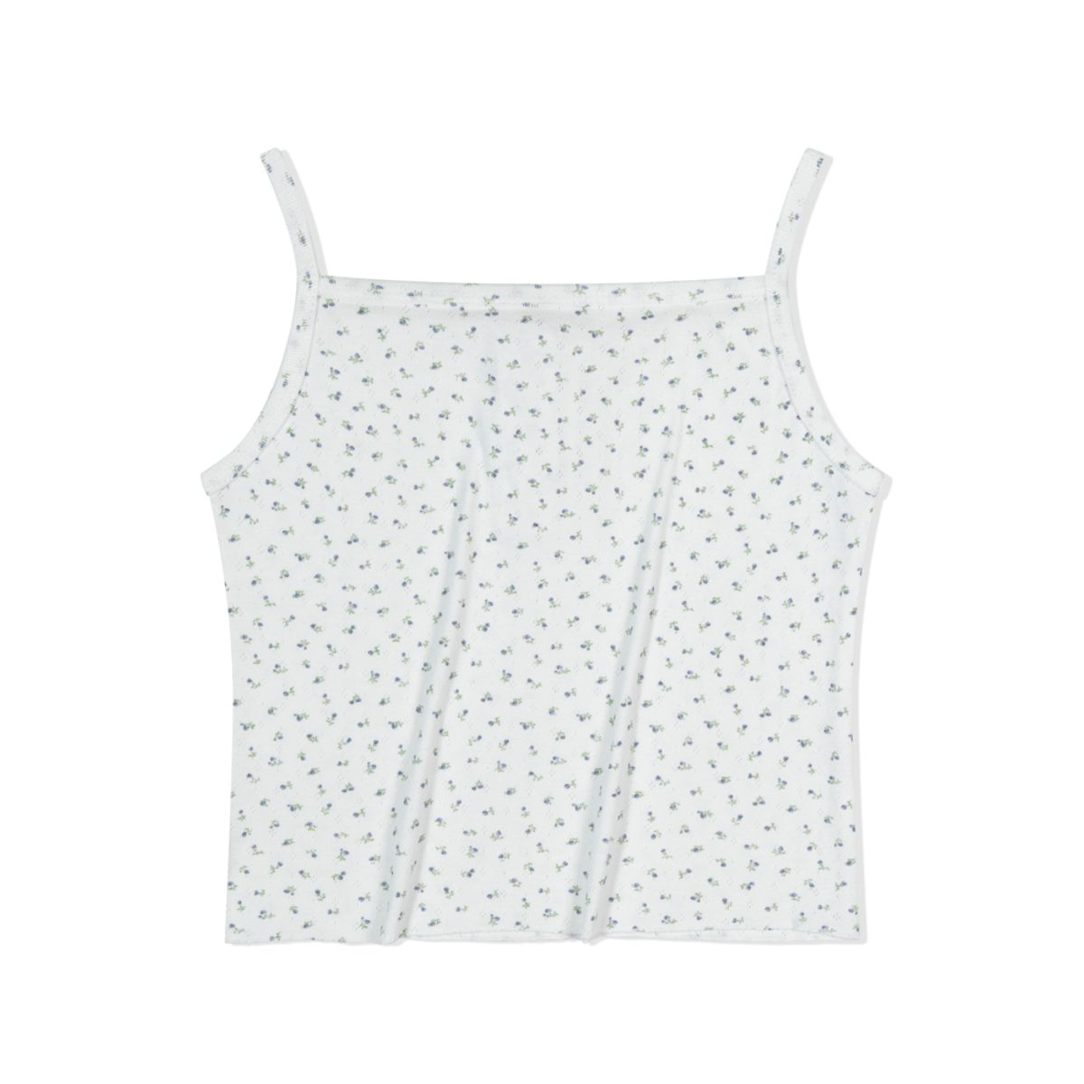 모아(MOAA) Dotty Floral Top (Berry Cream)