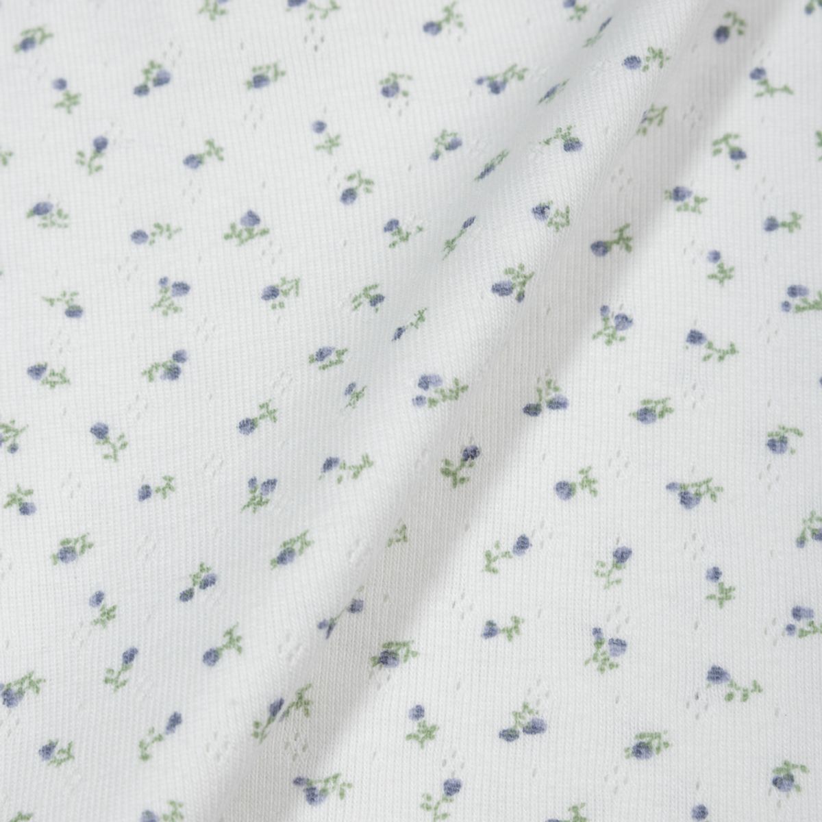 모아(MOAA) Dotty Floral Top (Berry Cream)