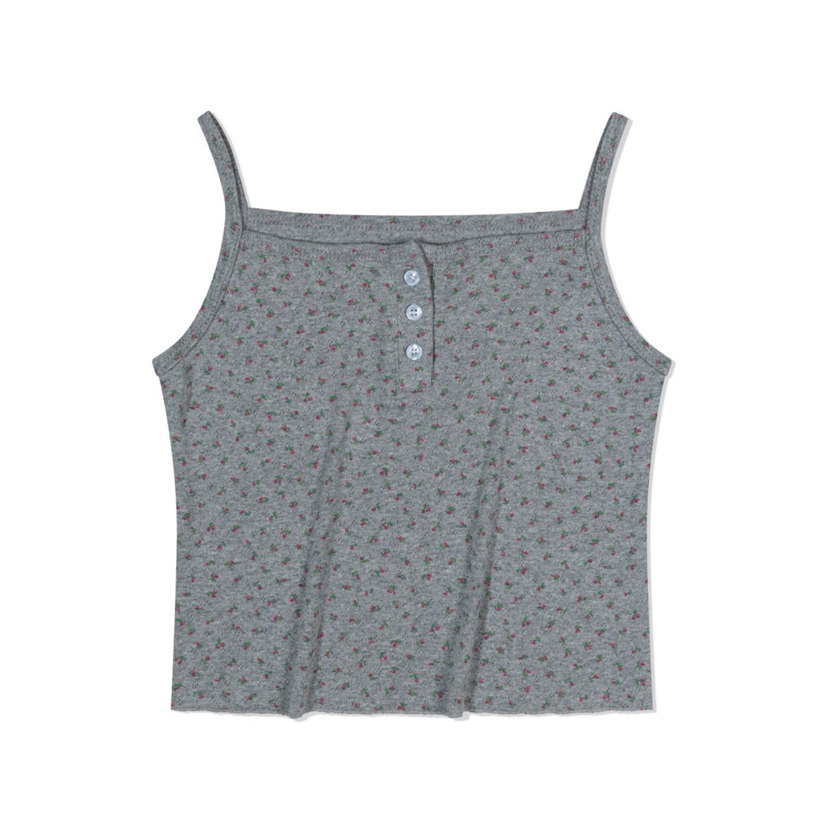 모아(MOAA) Dotty Floral Top (Rose Dust)