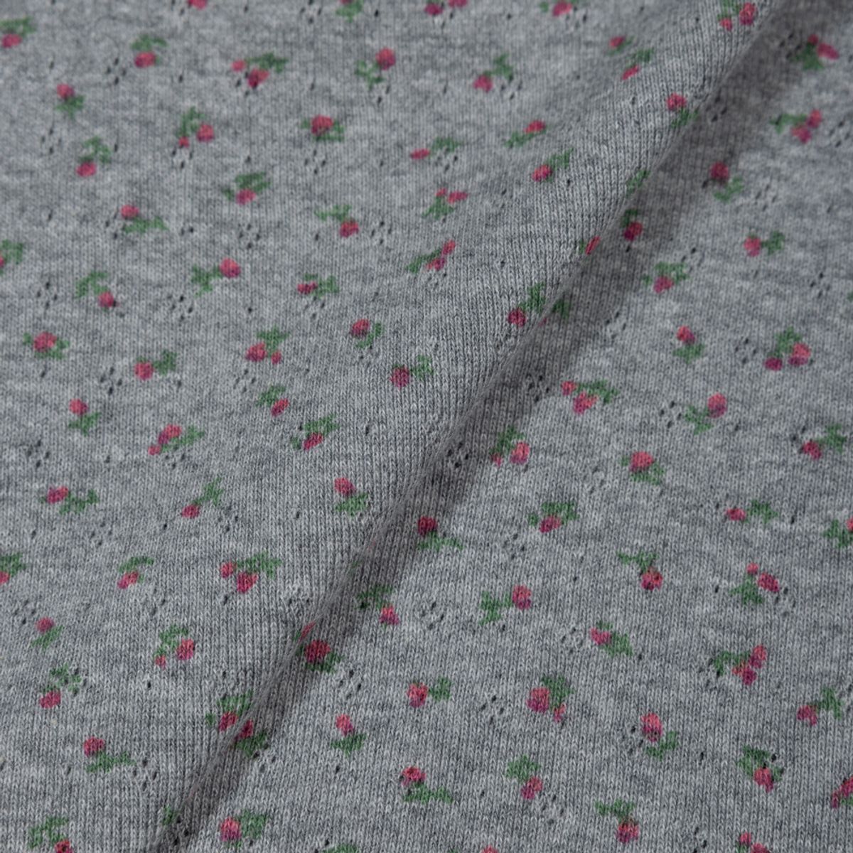모아(MOAA) Dotty Floral Top (Rose Dust)