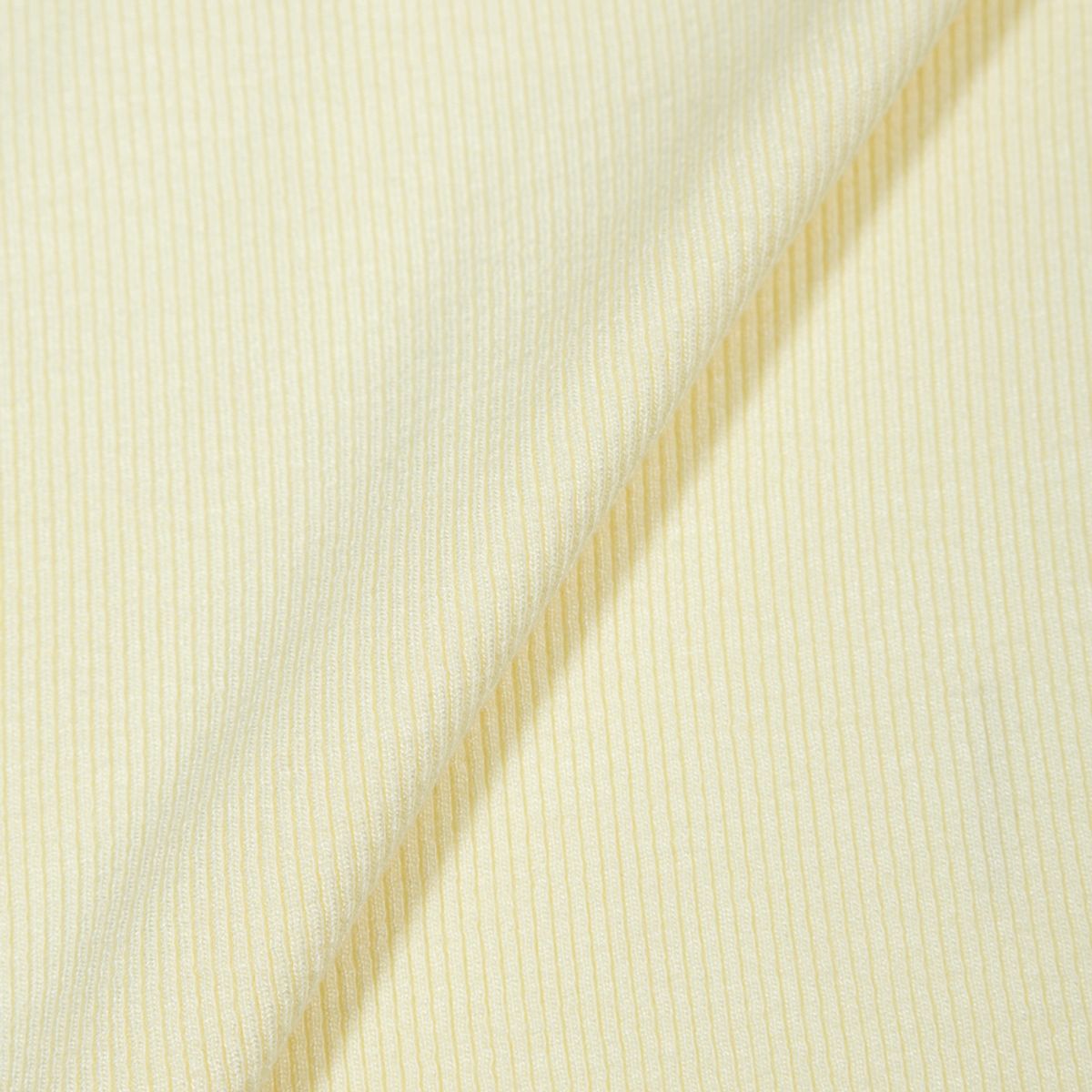 모아(MOAA) Slant Button Rib Tee (Lemon)