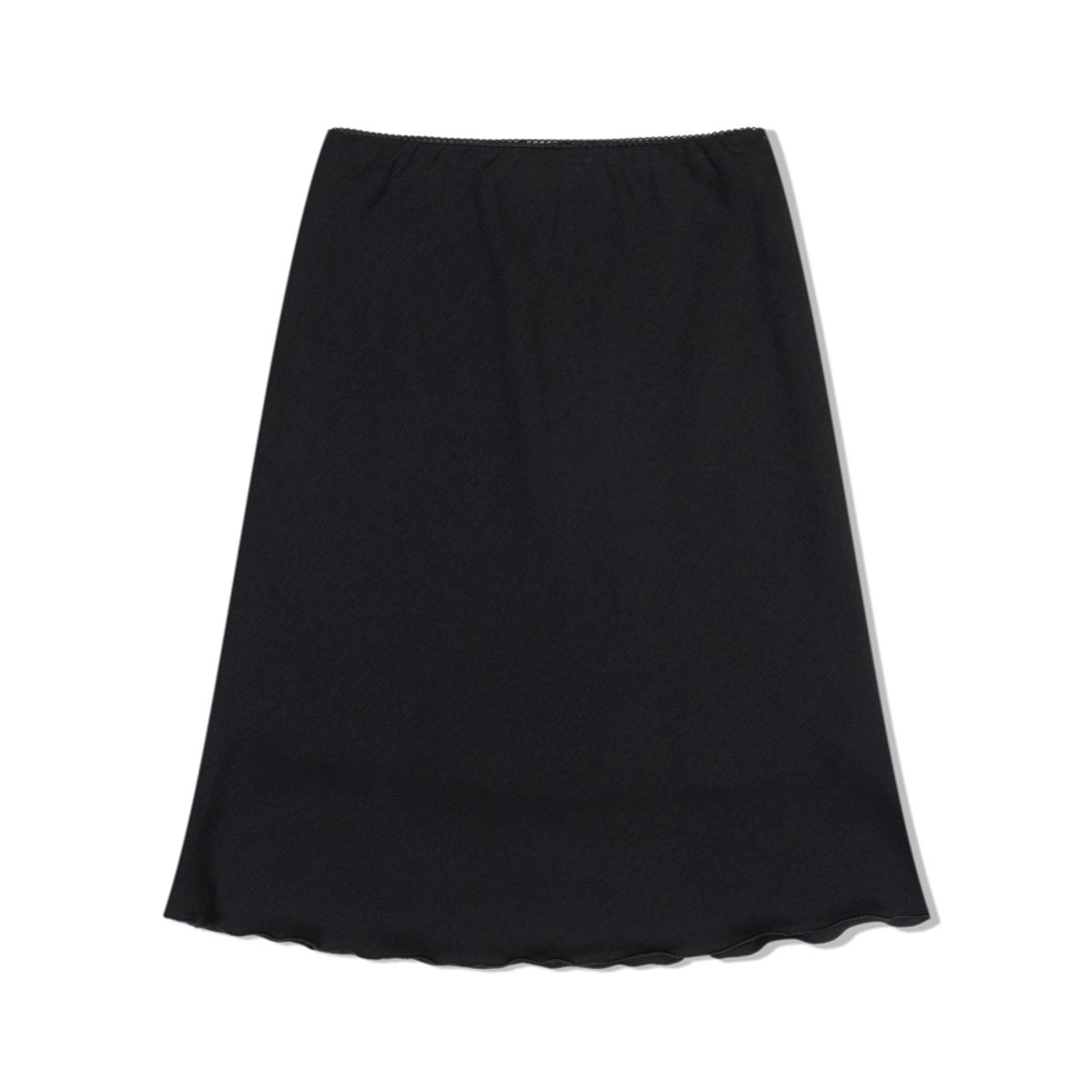 모아(MOAA) Mesh Mood Skirt (Sheer BLACK)