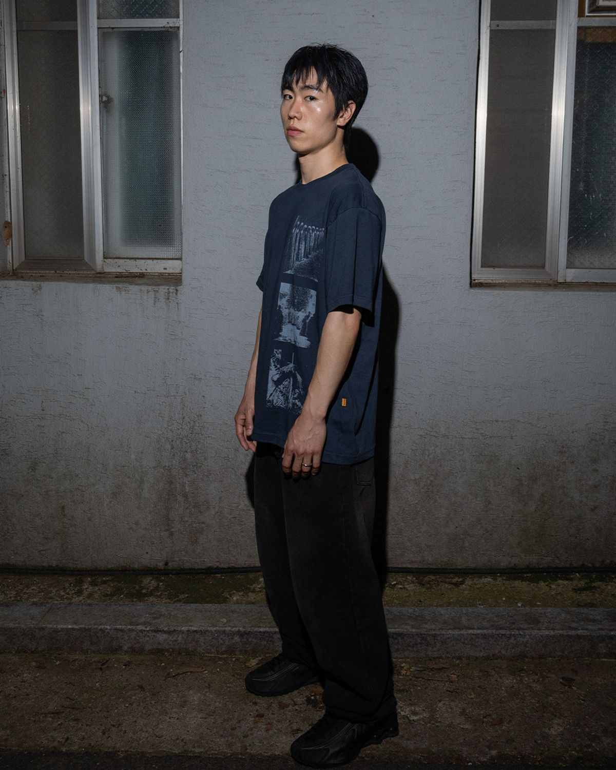 헤레시(HERESSY) FANTASIE HERESSY TEE NAVY