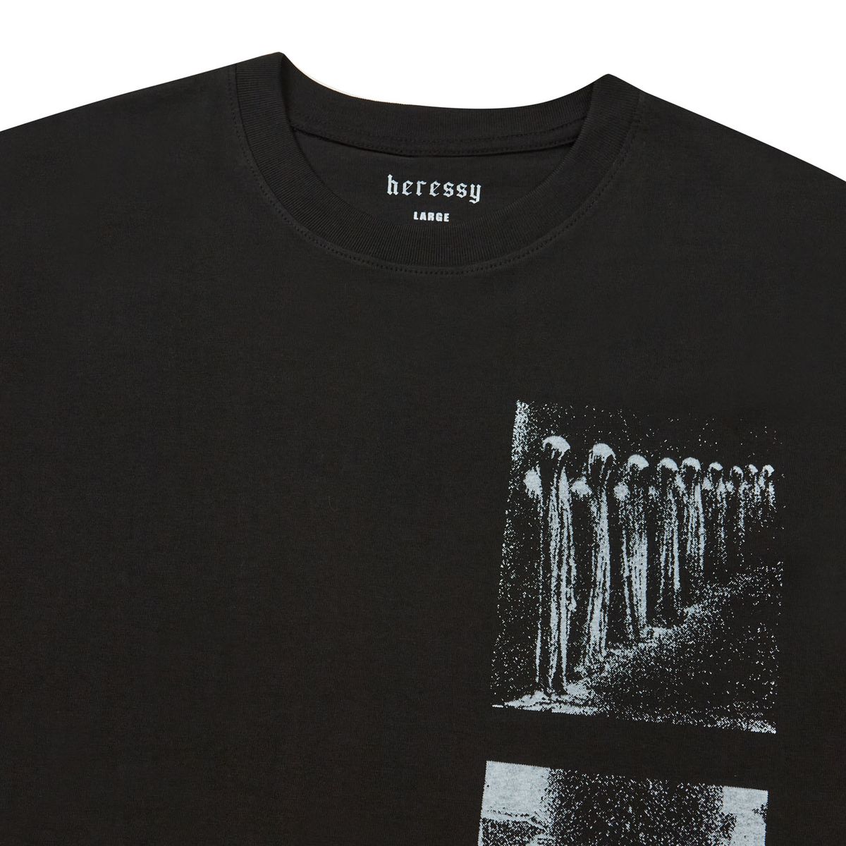 헤레시(HERESSY) FANTASIE HERESSY TEE BLACK