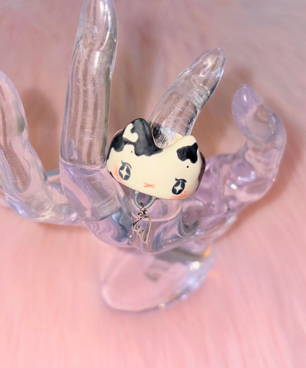 페이키(FAKIII) Fakiii x SUGASCOOP Meow Ring