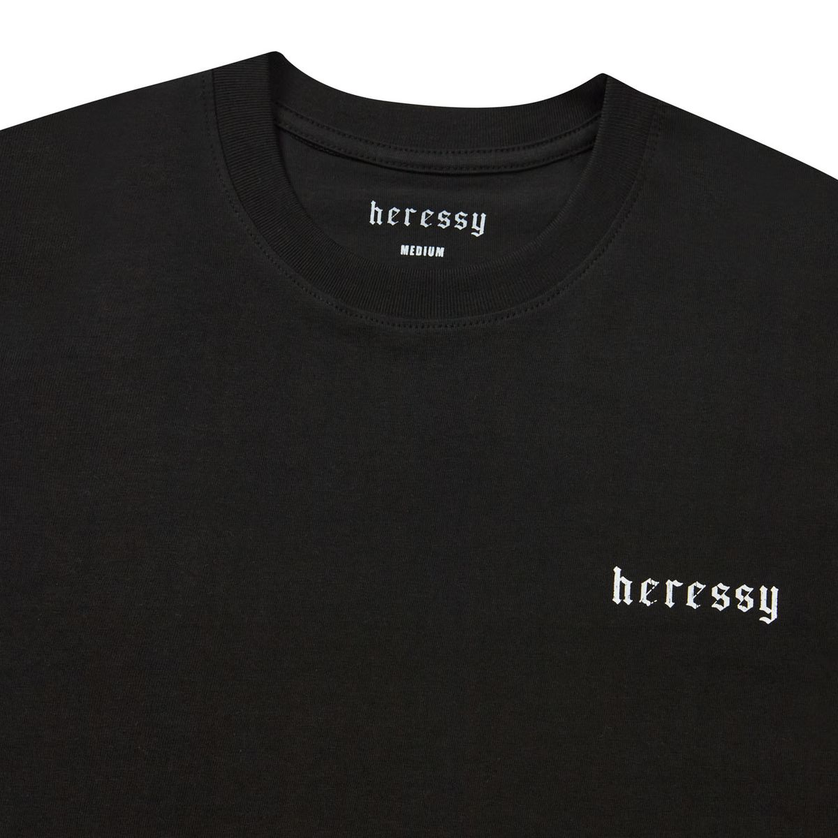 헤레시(HERESSY) SIGNATURE HERESSY TEE BLACK
