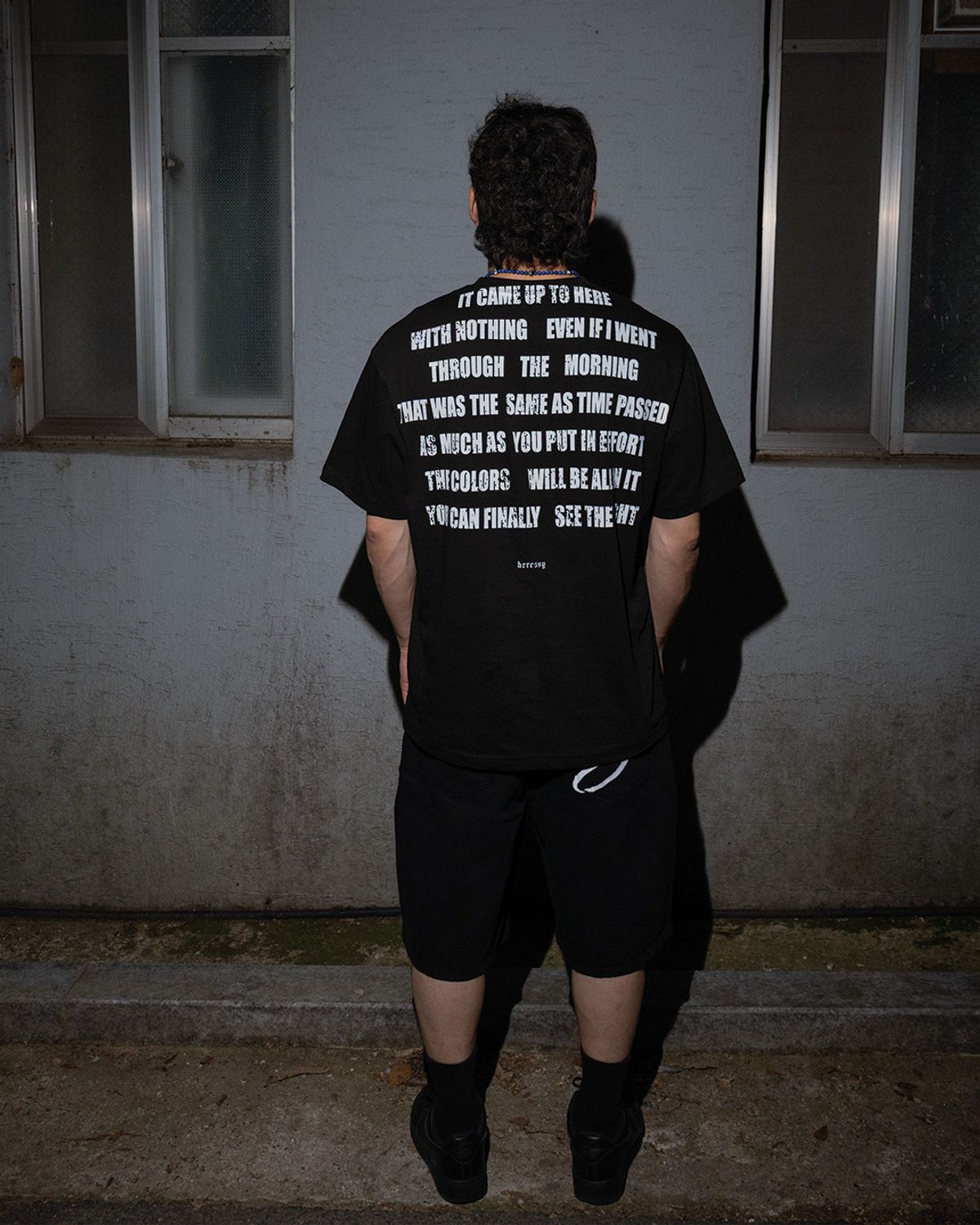 헤레시(HERESSY) SIGNATURE HERESSY TEE BLACK