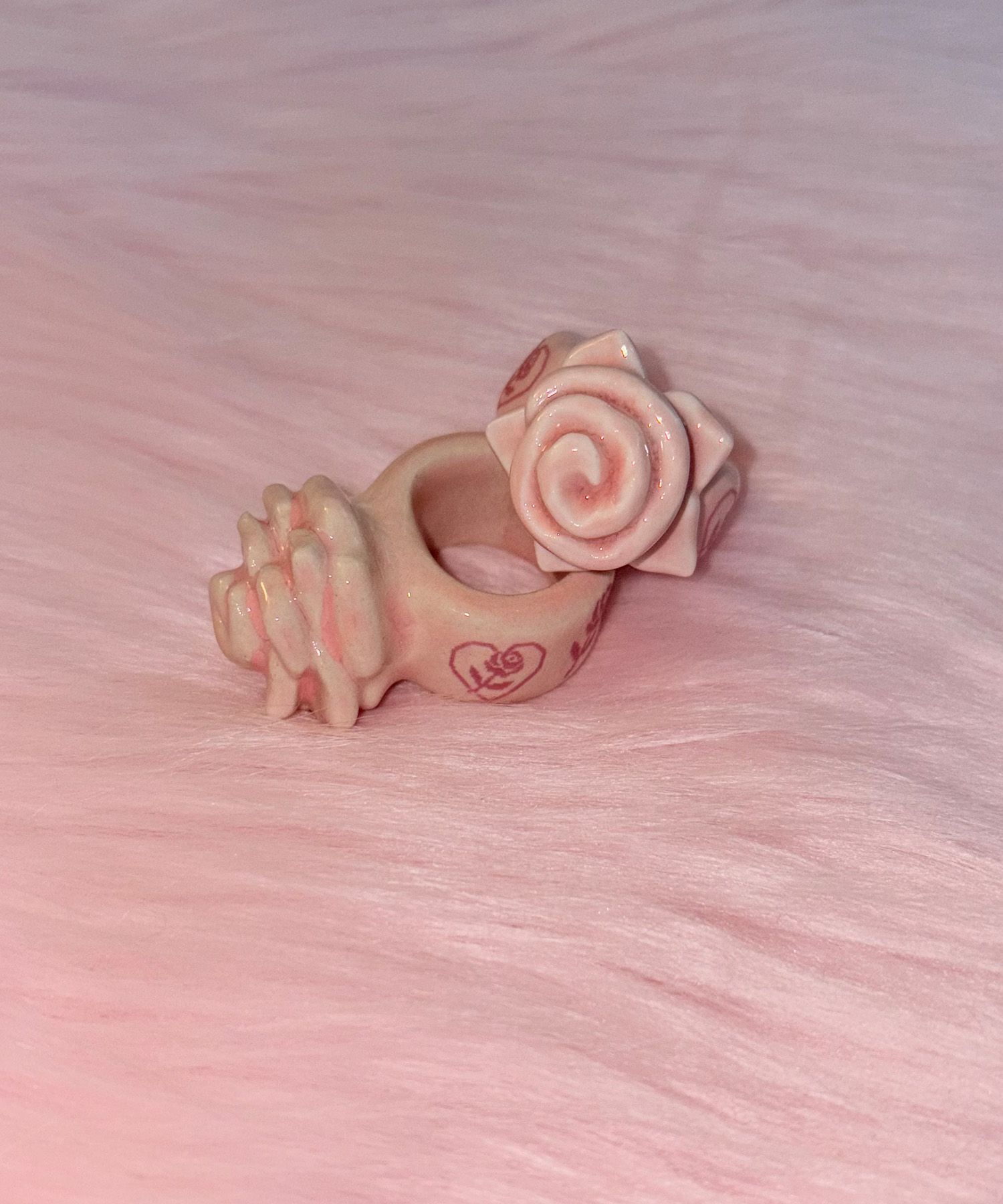 MUSINSA公式 | FAKIII Fakiii x SUGASCOOP Rose Ring