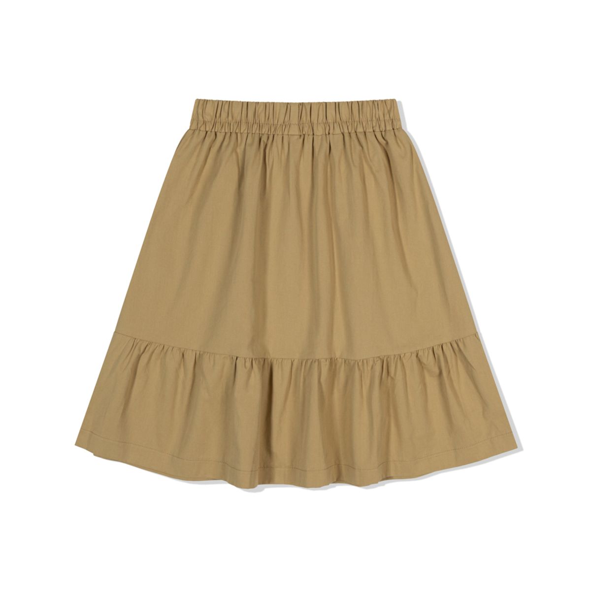모아(MOAA) Breeze Tiered Skirt (BEIGE)