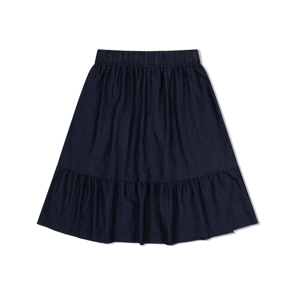 모아(MOAA) Breeze Tiered Skirt (NAVY)