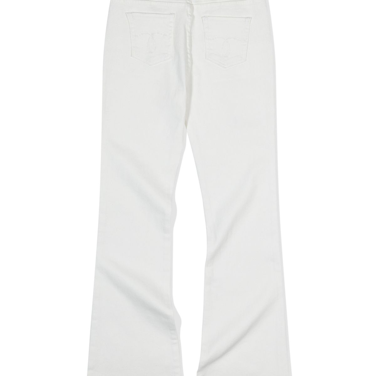 모아(MOAA) Fade Flare Jean (WHITE)