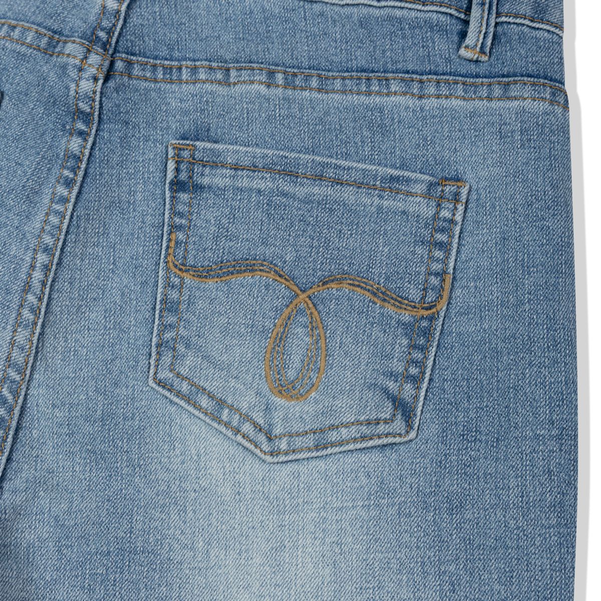 모아(MOAA) Fade Flare Jean (Sky Fade)