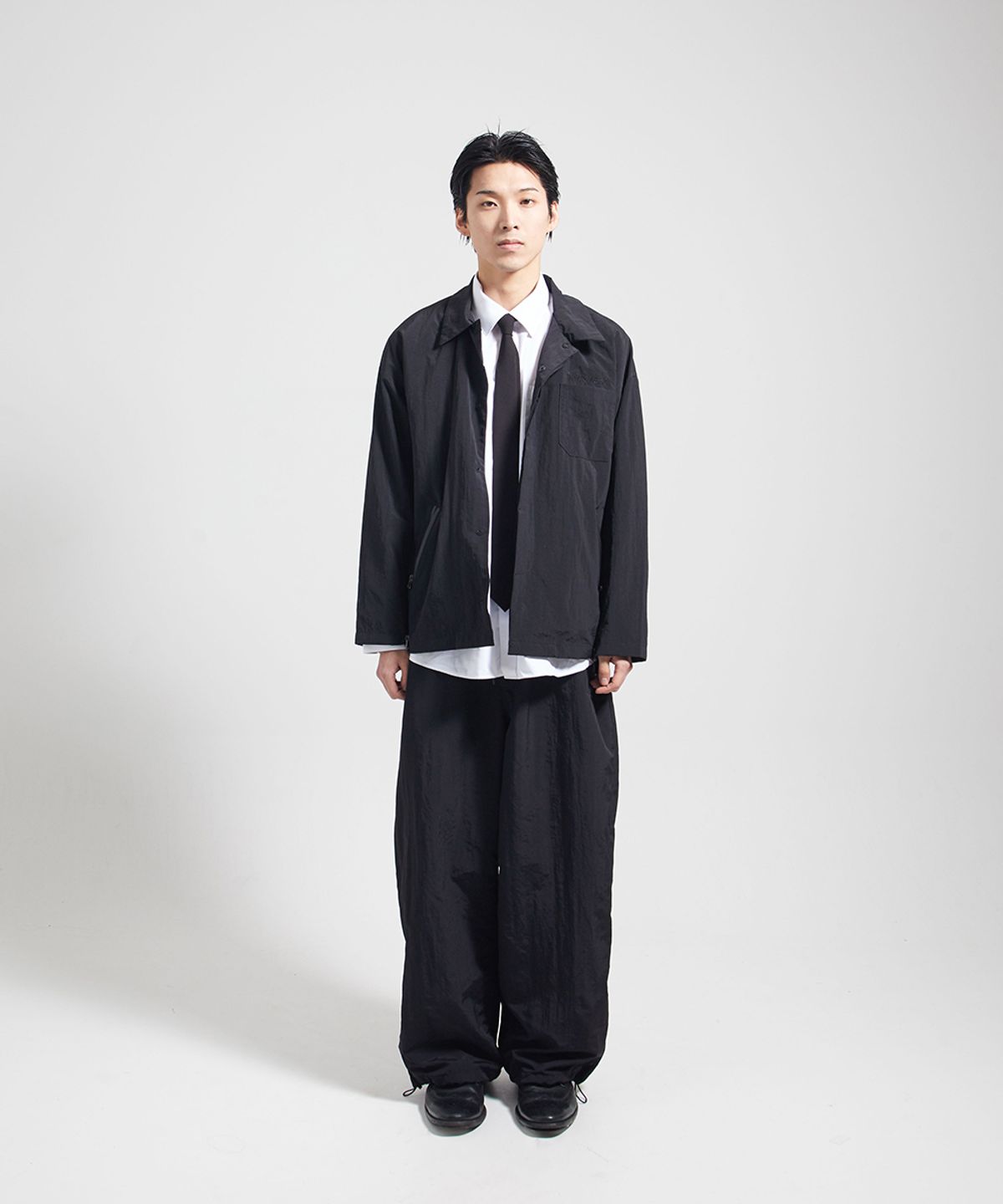 땡스메시아(THANKS MESSIA) HIDDEN PANTS-BLACK