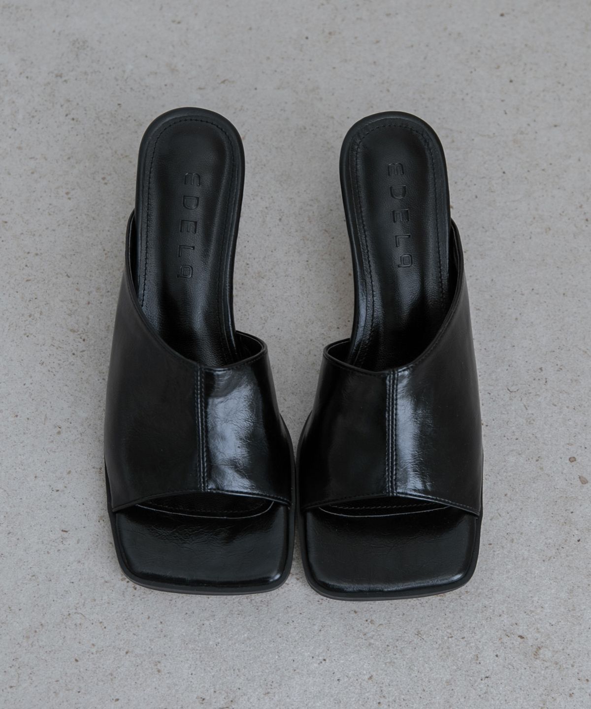 에델나인(EDEL9) Carmen 카르멘 스퀘어 뮬 6cm