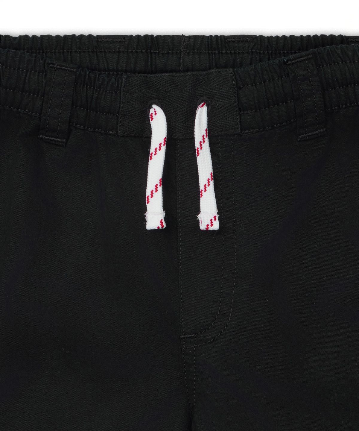 폴로 랄프 로렌 칠드런(POLO RALPH LAUREN CHILDREN) 코튼 치노 드로스트링 쇼트-블랙