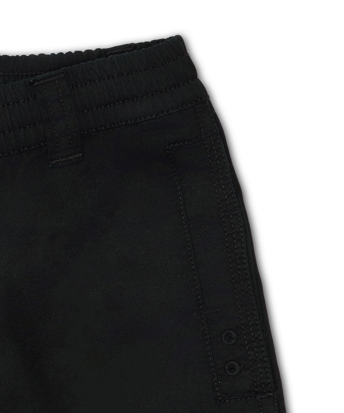 폴로 랄프 로렌 칠드런(POLO RALPH LAUREN CHILDREN) 코튼 치노 드로스트링 쇼트-블랙