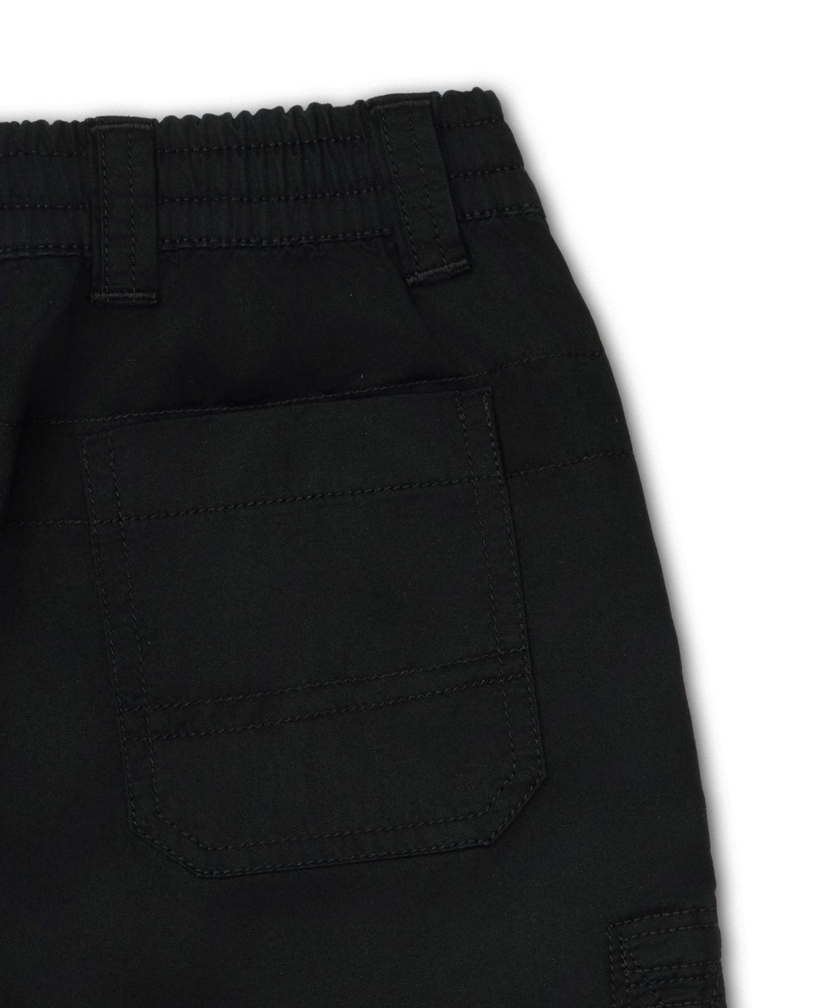 폴로 랄프 로렌 칠드런(POLO RALPH LAUREN CHILDREN) 코튼 치노 드로스트링 쇼트-블랙